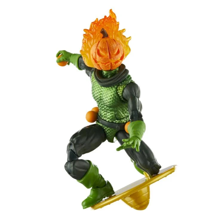 Marvel Legends Spider-Man Retro Card Jack O'Lantern Action Figure - Collectible Toy for Superhero Fans, Perfect for Display & Gift Giving