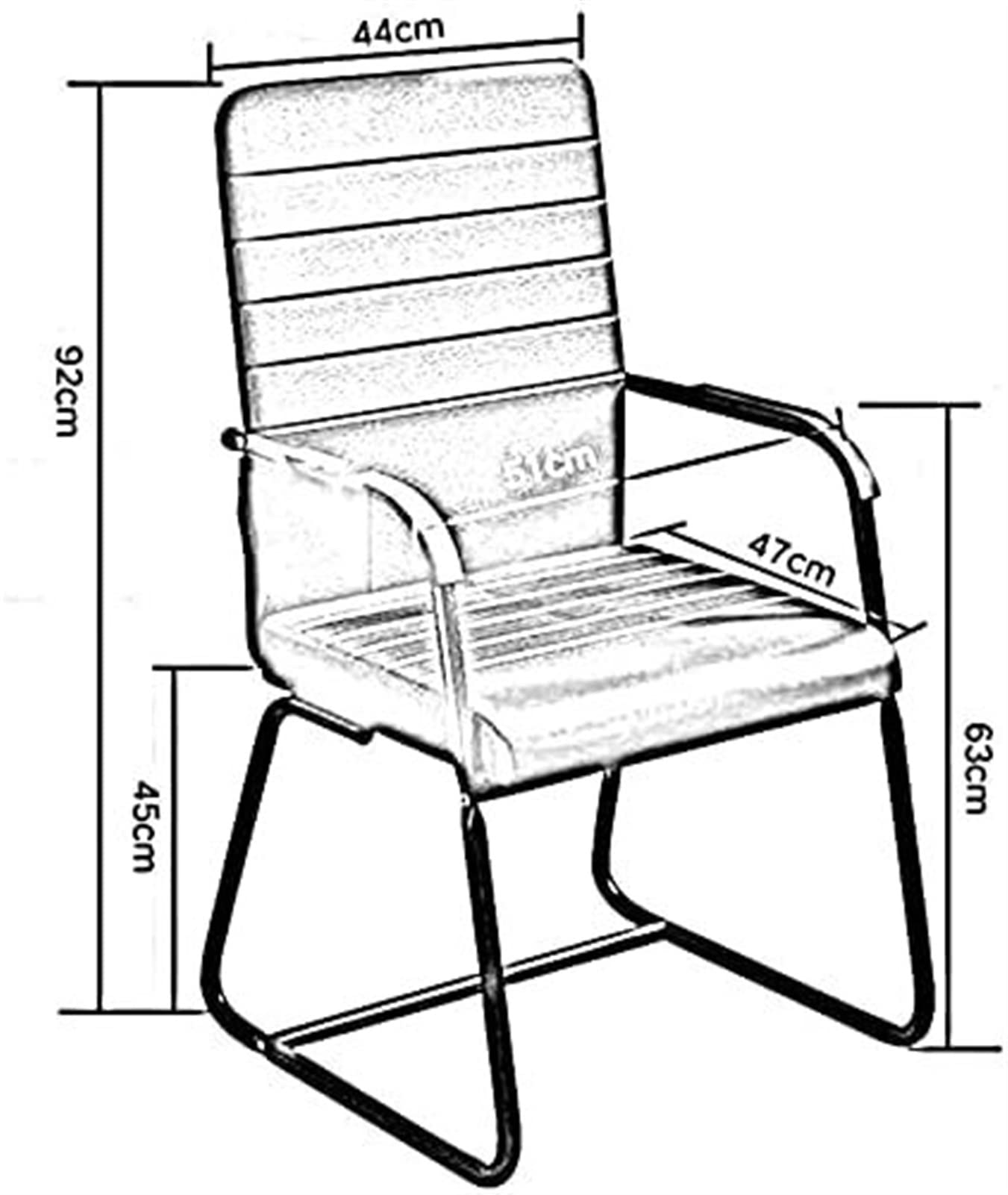 Ergonomic Mesh Office Chair with High Back - Adjustable Computer Desk Chair for Home & Gaming - Breathable Fabric & Lumbar Support (Blue) - Perfect for Work, Study & Long Hours of Comfort