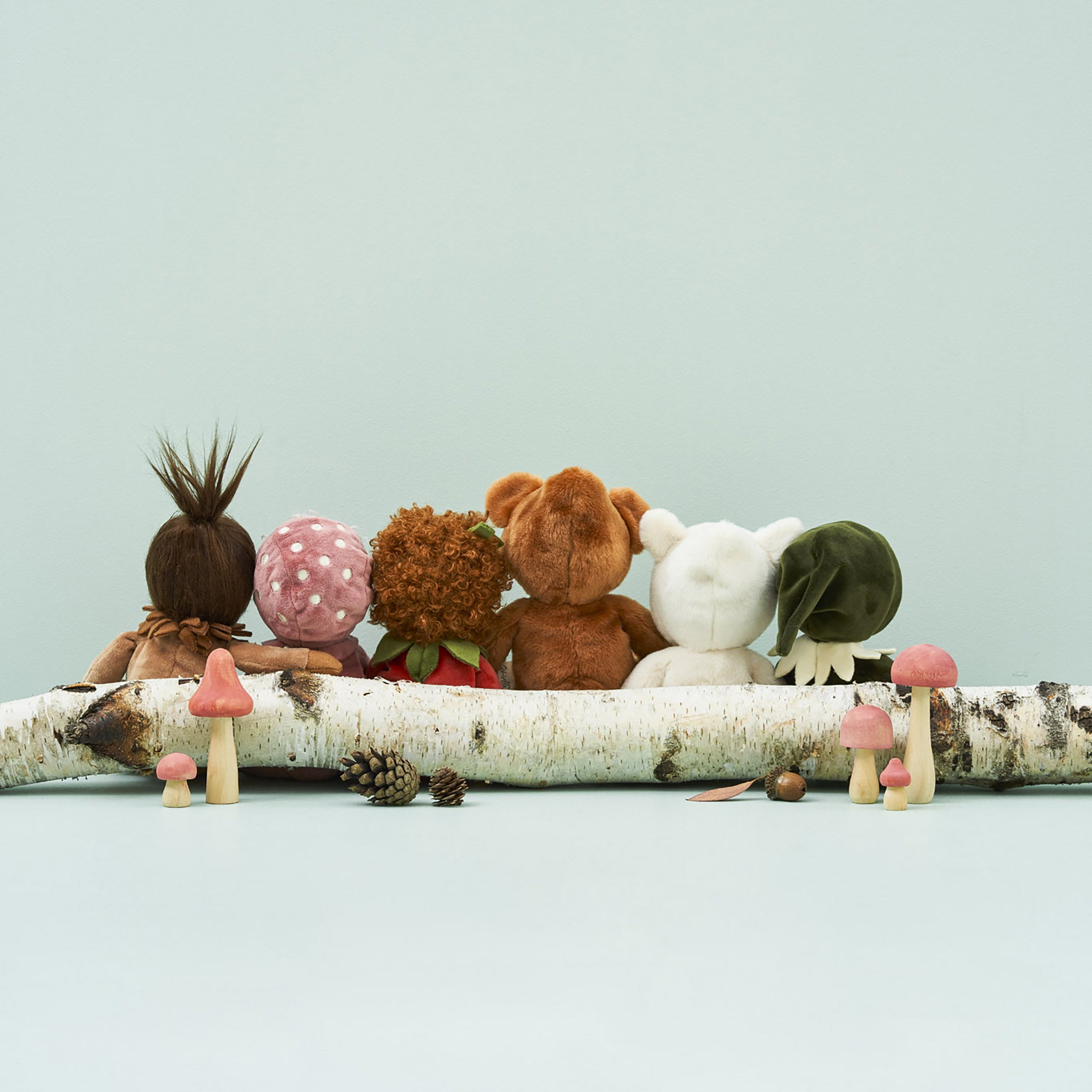 Dinky Dinkums Forest Friends Plush Toys Multi Pack - Cute Animal Stuffed Animals for Kids, Perfect for Playtime, Nursery Decor & Gift Giving
