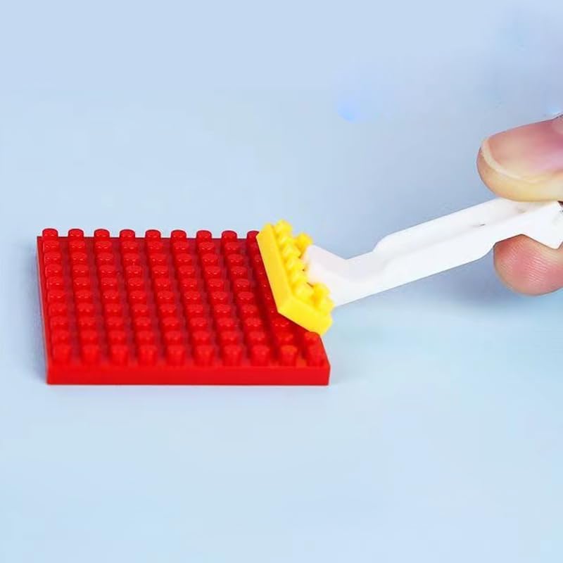 Micro Building Blocks Separator Tool Kit - 7-Piece Brick Tools Set with Multi-Functional Hammer & Tweezers | Compatible with LEGO | Perfect for Model Building, DIY Crafts & STEM Education