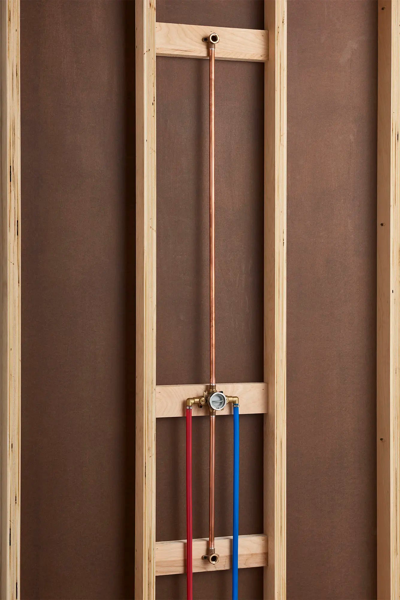 Flash® Universal Shower Rough-In Valve with PEX Inlet Elbows - Compatible with Crimp Ring System & Screwdriver Stops - Perfect for Bathroom Remodeling and Plumbing Installations