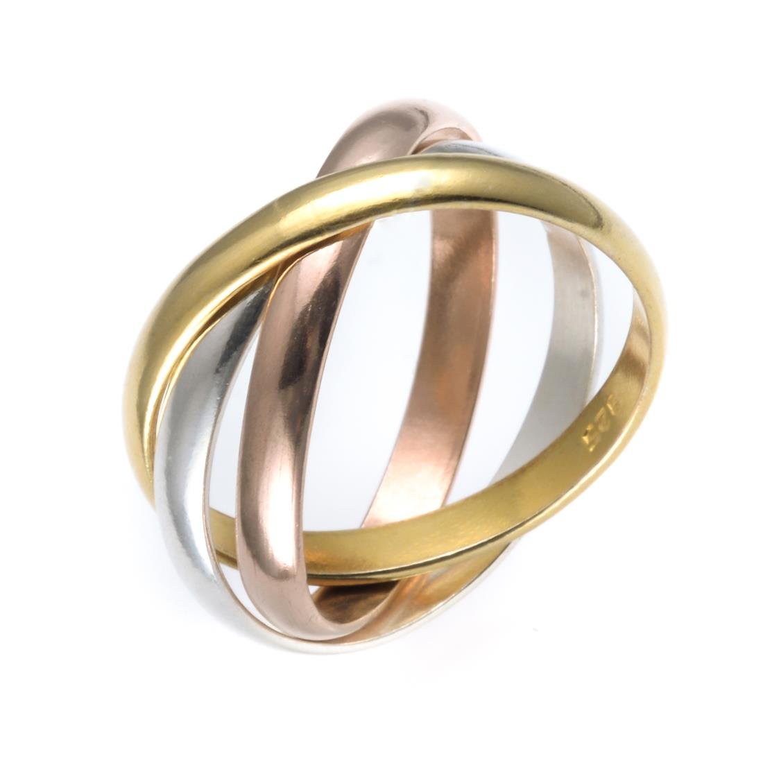 925 Sterling Silver Russian Wedding Ring Set - His & Hers Rose Gold Plated Triple Band Rings for Women & Men | Polished 925 Silver Jewelry | Perfect for Anniversaries, Engagements & Romantic Gifts