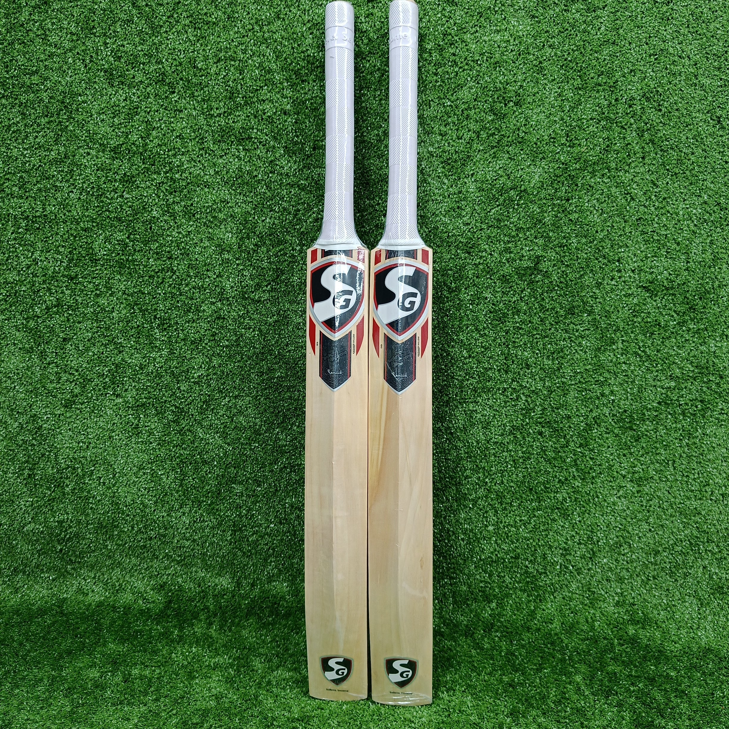SG Middling Technical Leather Ball Cricket Practice Bat (iBat) - Perfect for Training, Matches & Backyard Cricket Games