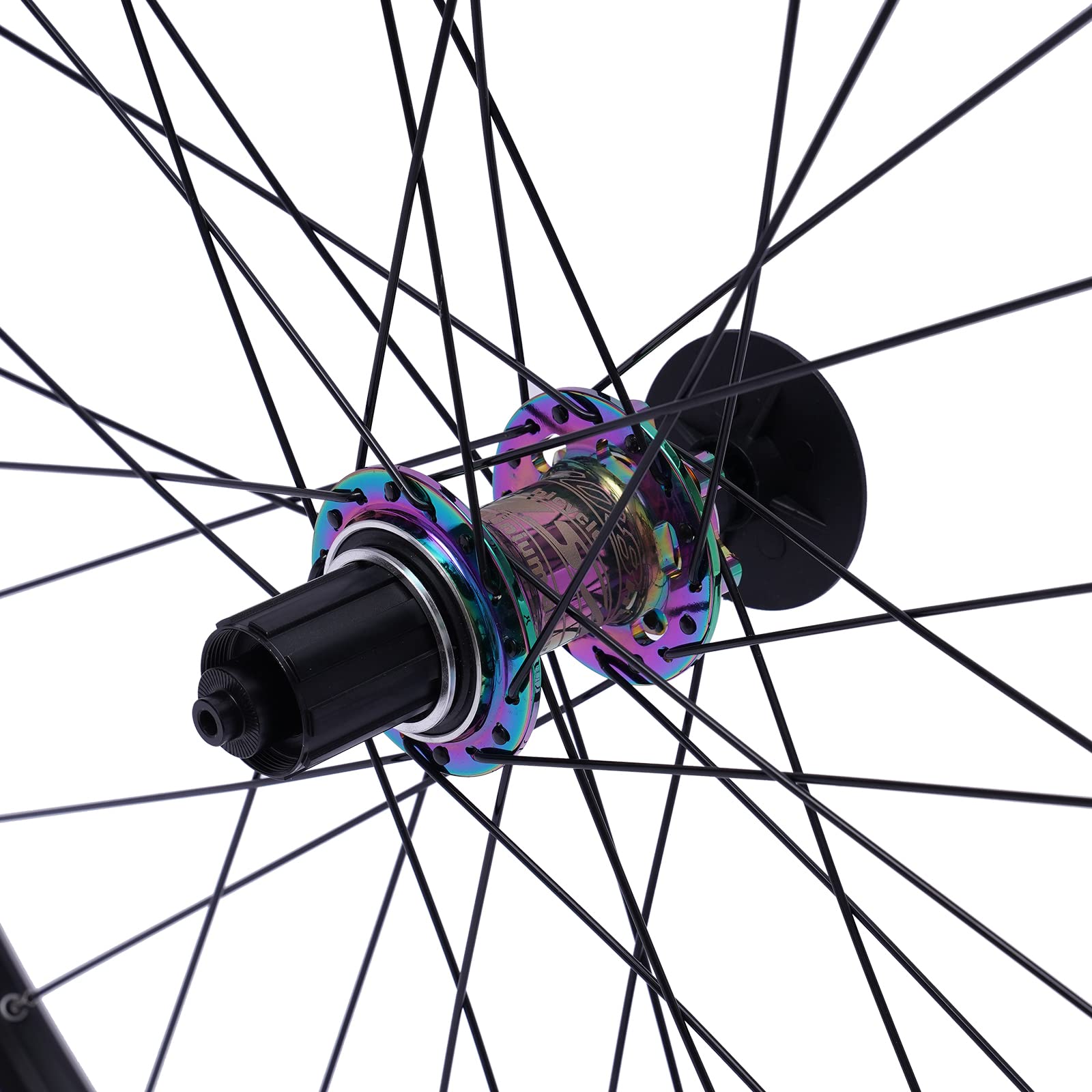 29 Inch Mountain Bike Wheelset - Aluminum Alloy Rim Disc Brake Wheels with Quick Release for Front & Rear - Compatible with 7-12 Speed Cassettes (Colorful Options) - Perfect for Trail Riding, Mountain Biking & Off-Road Adventures