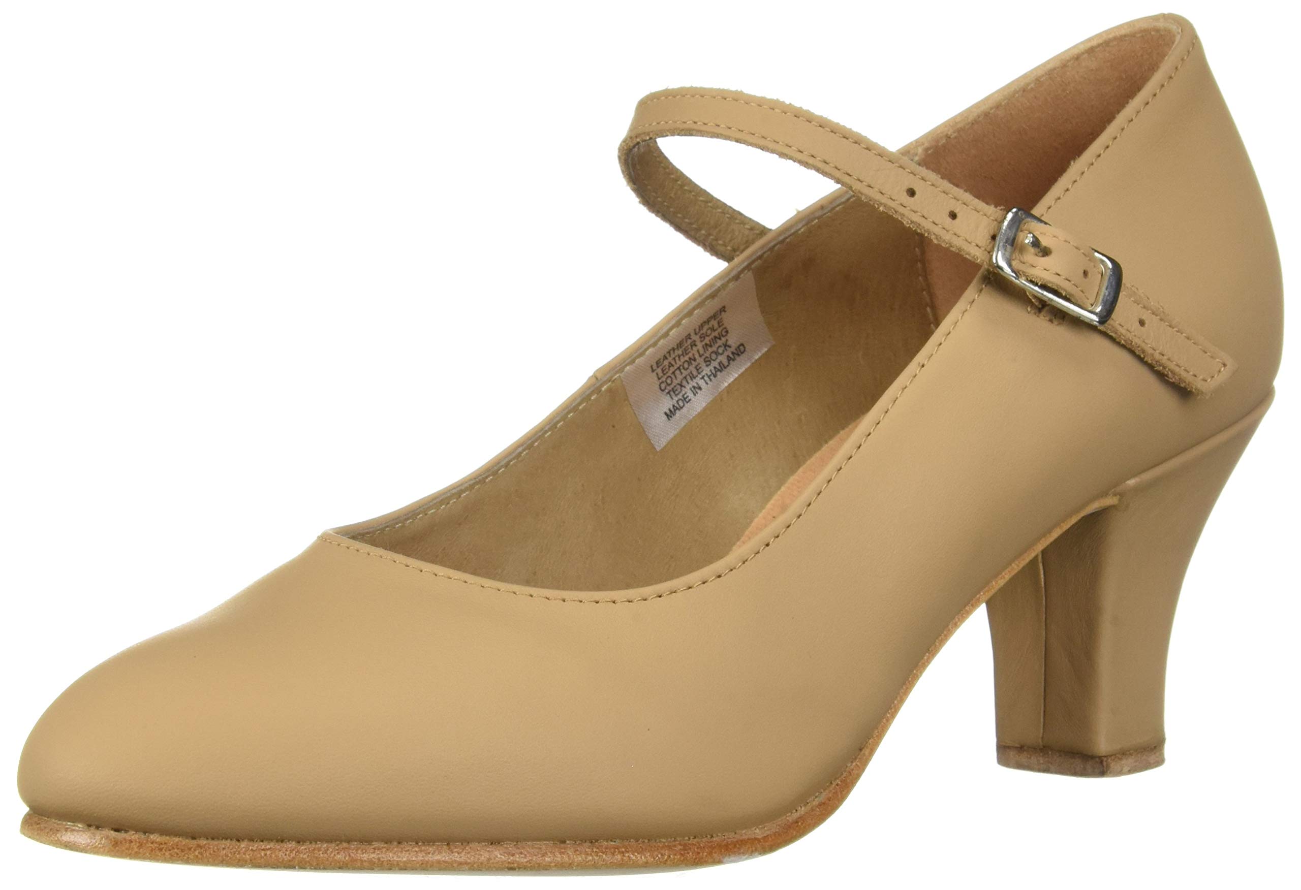 Bloch Women's Cabaret Dance Shoe - Professional Jazz & Character Shoes for Performances, Dance Classes & Theater - Comfortable Leather Sole & Adjustable Straps