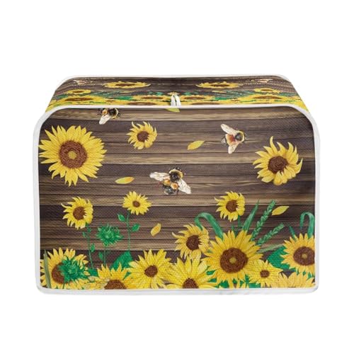 Sunflower Bee-Brown and Yellow
