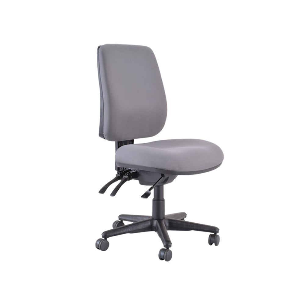 Buro Roma 3 Lever Office Chair - Ergonomic Adjustable Height Swivel Task Chair for Home & Office Workspace - Perfect for Long Hours of Computer Work, Gaming, and Study Sessions