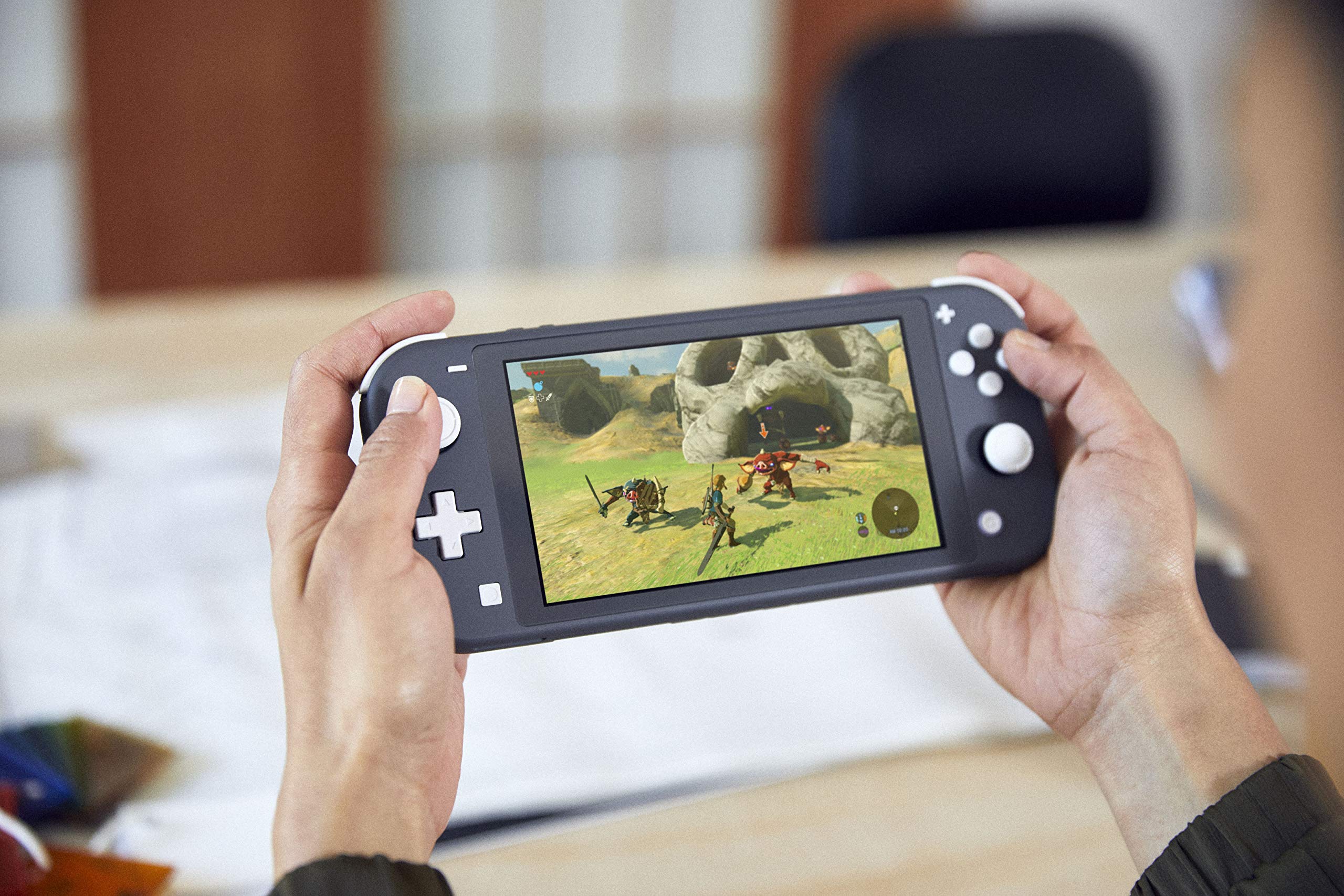 Refurbished Nintendo Switch Lite - Yellow | Portable Gaming Console for Travel, Commute & Home Entertainment | Official Nintendo Product
