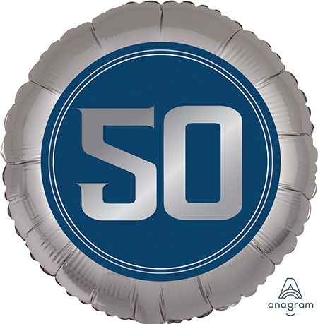 45cm XL Happy Birthday Balloons for Men - 50 Pack | Perfect for Birthday Parties, Decorations & Celebrations
