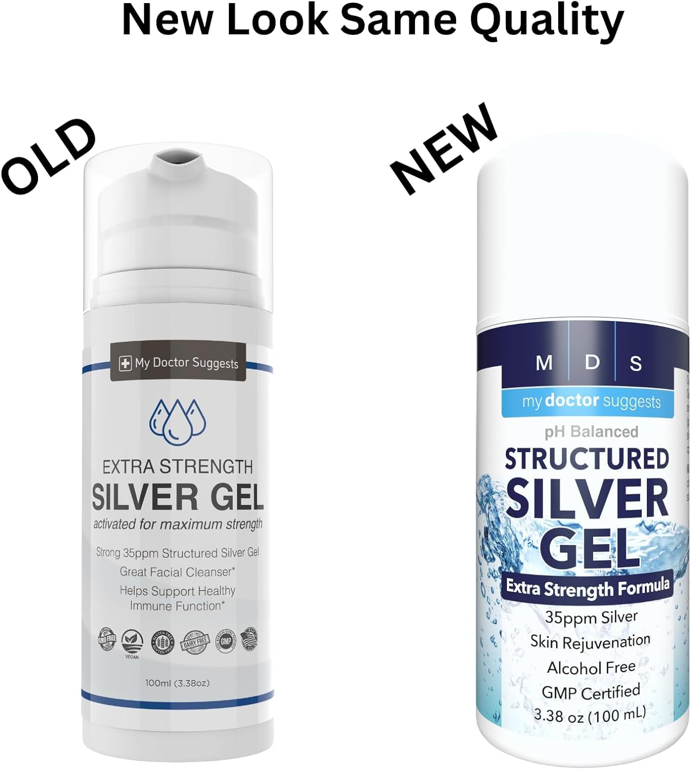 Extra Strength Silver Gel - 35ppm Colloidal Silver Gel for Maximum Potency | Therapeutic Grade Skin Care Solution | Supports Wound Healing & Skin Repair | Perfect for First Aid Kits & Daily Skin Care