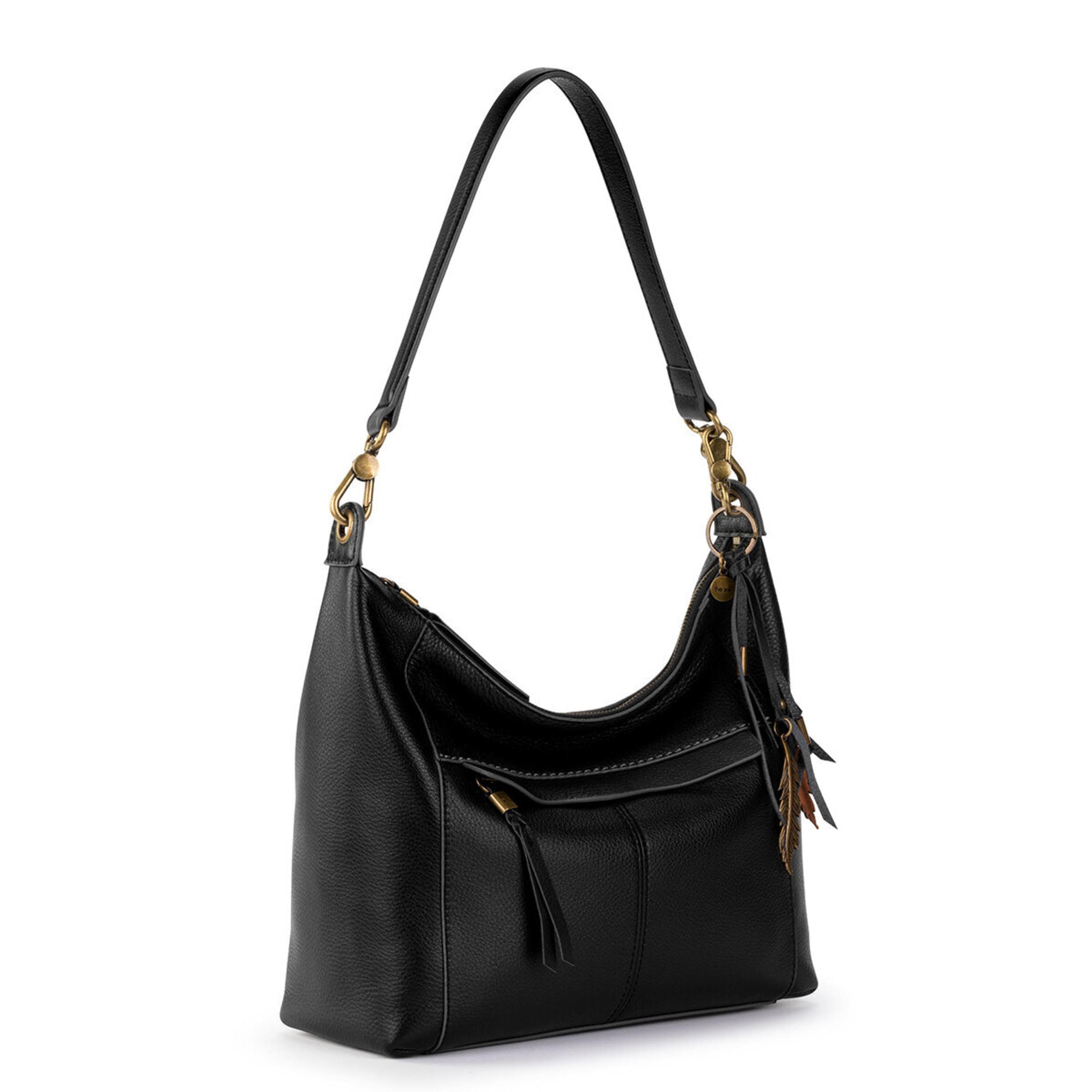 Premium Alameda Hobo Leather Handbag for Women - Stylish Black Crossbody Purse - Perfect for Work, Travel & Everyday Use