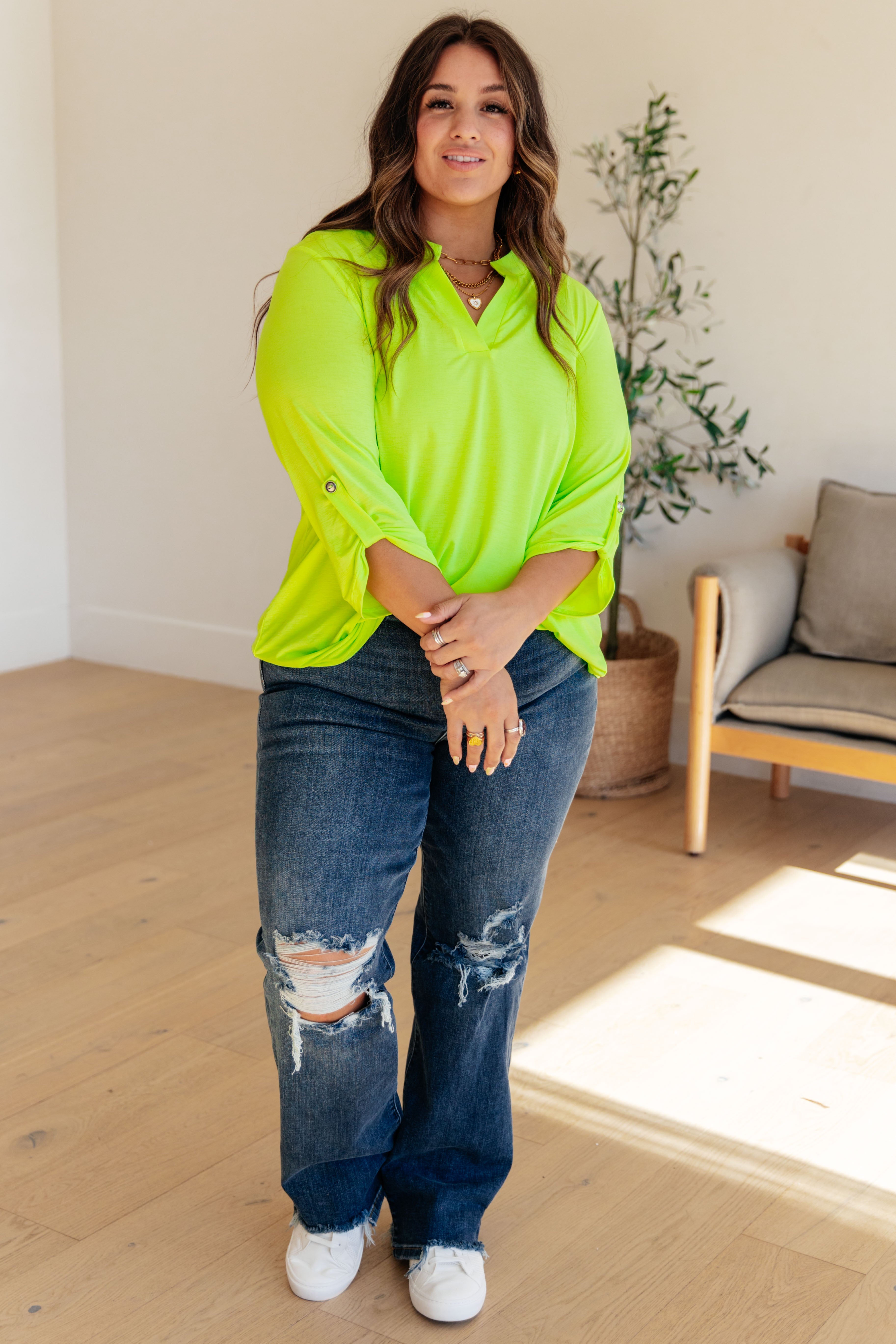 Lizzy Top in Neon Green - Trendy Women's Crop Top for Summer, Parties & Casual Wear | Perfect for Festivals, Beach Outings & Nightlife