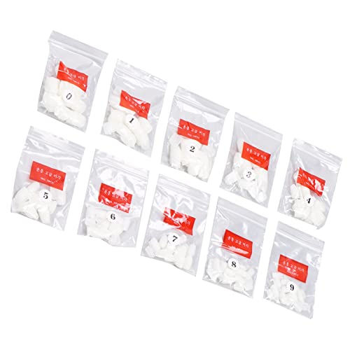 Odorless False Nails for Gel Polish - Wedding Acrylic Fake Nails Kit with Glue | Perfect for Bridal Parties, Prom, Special Occasions & Nail Art