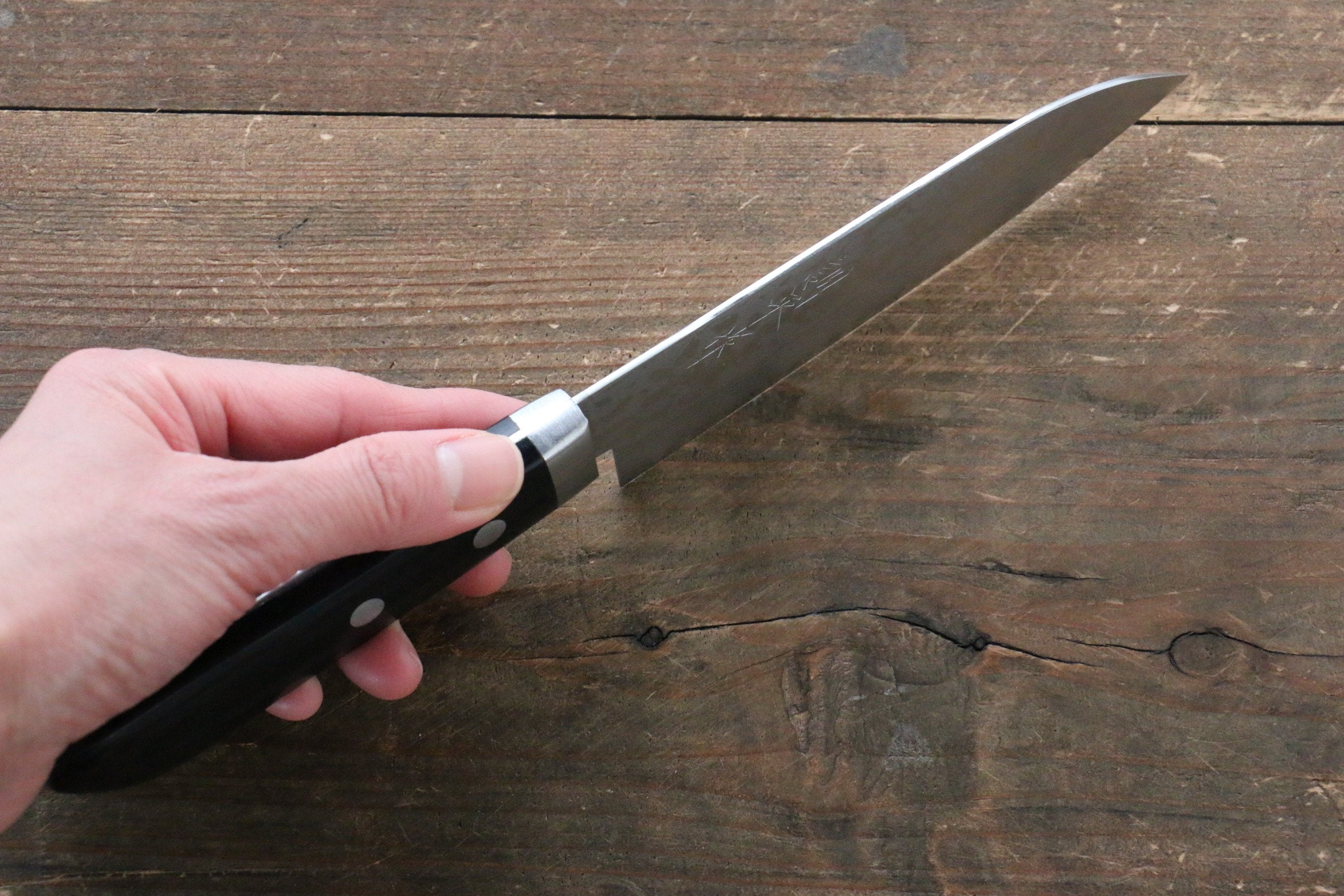 Premium Kunihira Sairyu VG10 Damascus Santoku Knife 5.3