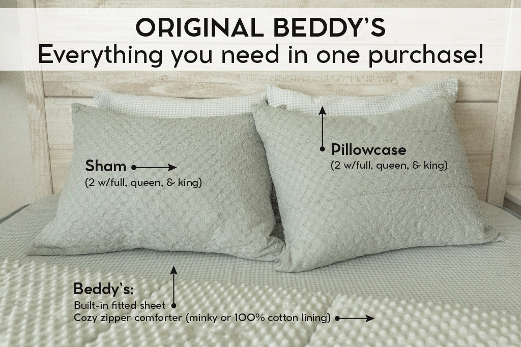 Chloe Luxe Beddy's - Ultra Soft & Cozy Bedding Set for Women & Girls | Perfect for Winter Nights, Sleepovers & Relaxation