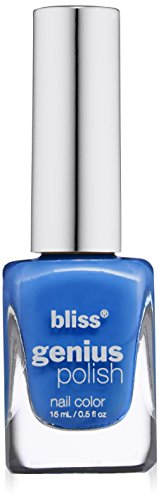 Bliss Genius Nail Polish - Fade Into the Blue (0.5 fl oz) | Long Lasting, Chip Resistant Nail Lacquer | Perfect for Parties, Weddings & Everyday Wear