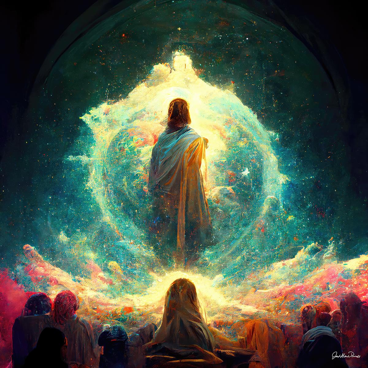 Jesus Christ - The Creator | Religious Wall Art & Home Decor for Christian Faith & Worship Spaces