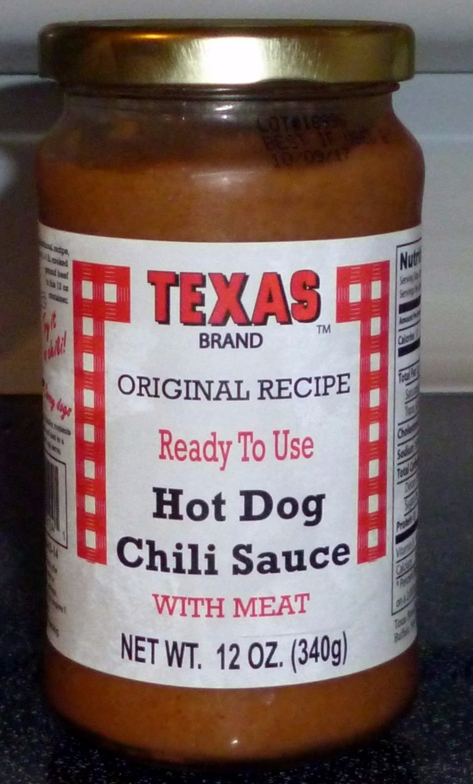Texas Hot Dog Sauce with Meat - Authentic Coney Dog & Texas Hots Chili Sauce (3 Pack) - Ready to Serve for BBQ, Tailgating & Game Day Parties