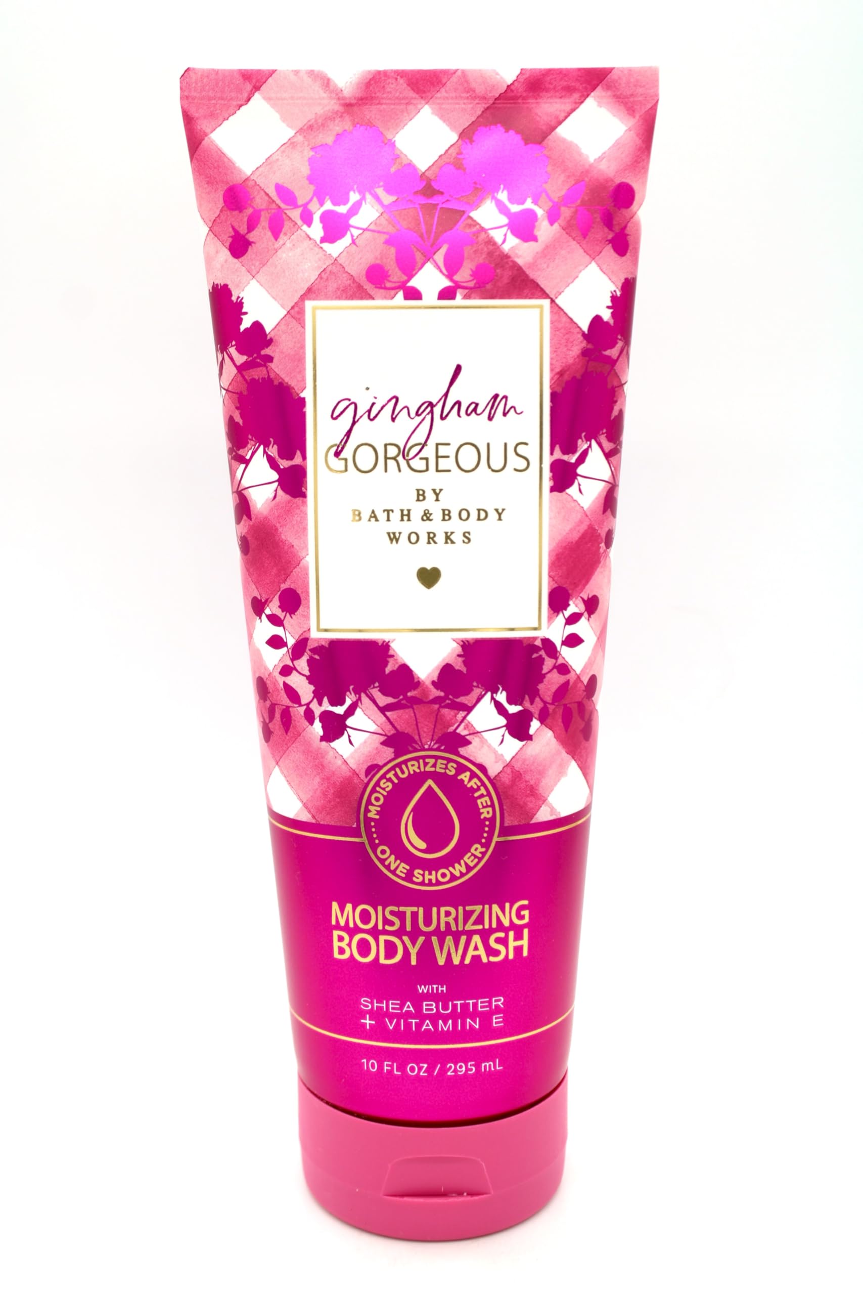 Gingham Gorgeous Moisturizing Body Wash - 10 fl oz | Bath & Body Works | Hydrating Shower Gel for Soft Skin - Perfect for Daily Use & Relaxing Bath Time