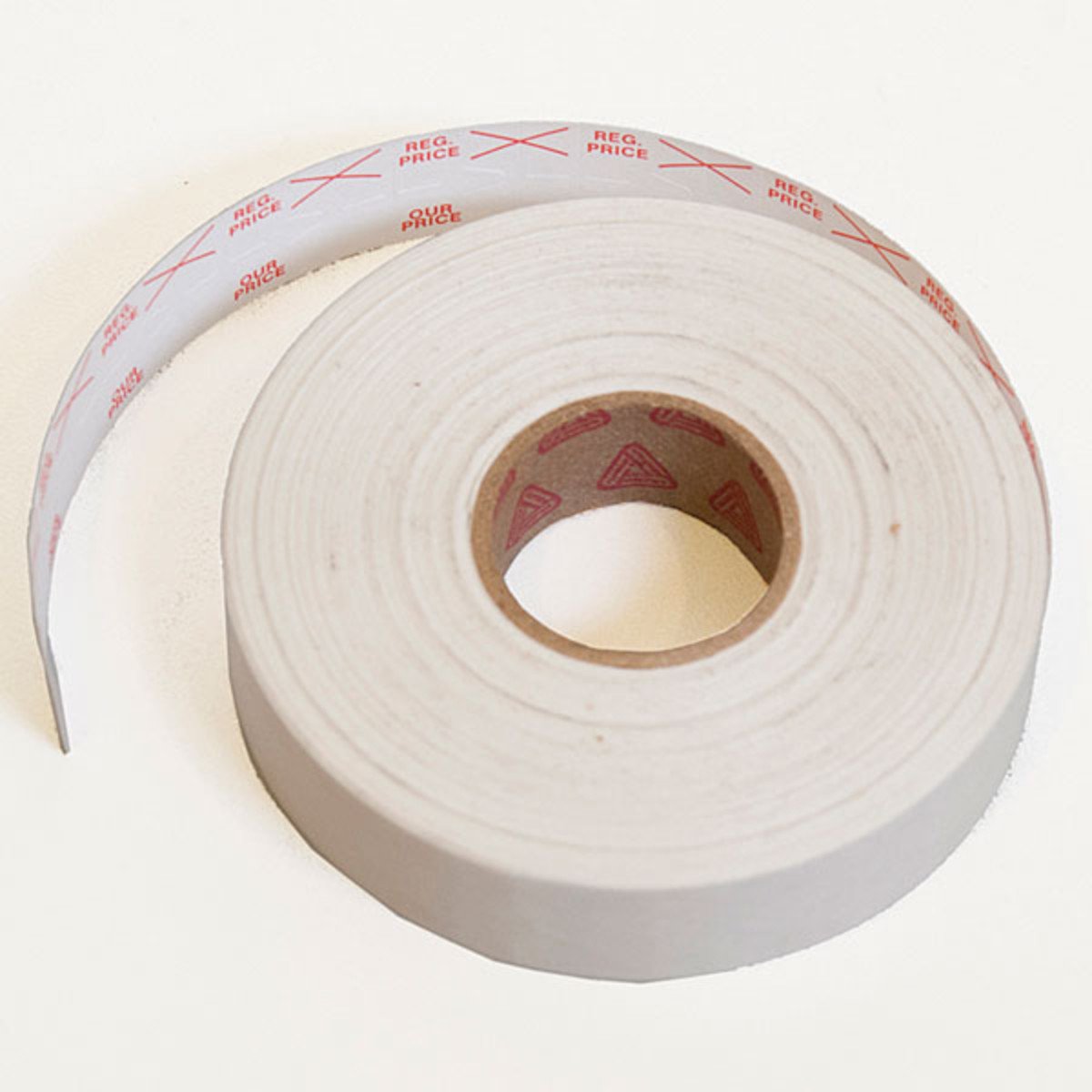 Dennison 2 Line Label Gun Labels - White with Red Print (10 Pack) - Perfect for Office Organization, Shipping & Inventory Management