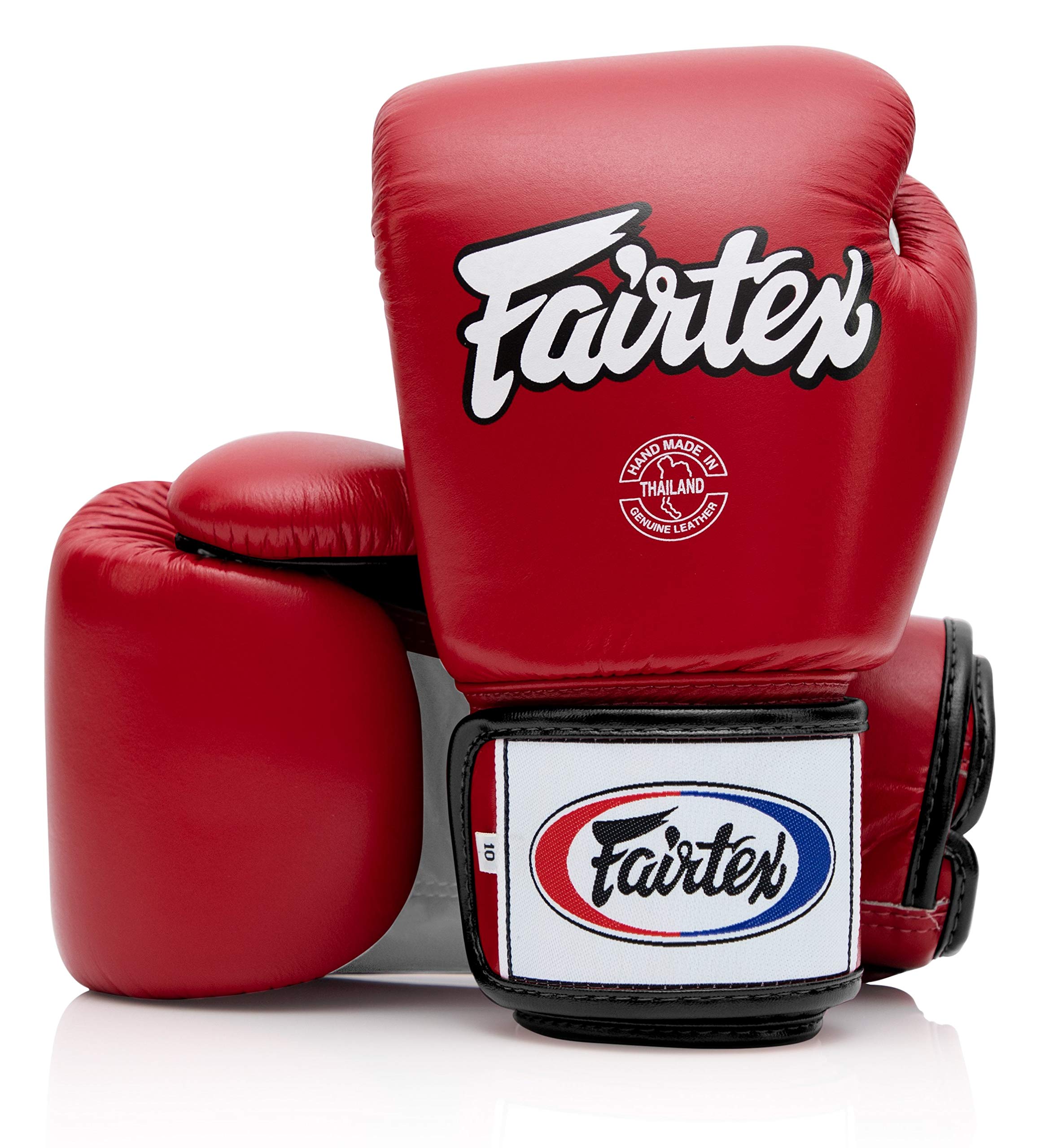 Fairtex BGV1 Muay Thai Boxing Gloves for Men, Women & Kids - Premium Training & Sparring MMA Gloves | Lightweight, Shock Absorbent for Martial Arts | Ideal for Kickboxing, MMA Training & Fitness Workouts