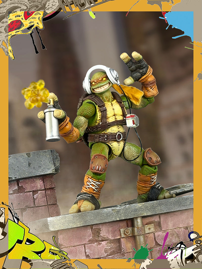 Fury Toys 1/12 Scale 5-inch Action Figure - Wave 3 Rage Samurai Force Turtle Collectible Figure for Display & Play | Perfect for Anime Fans, Model Collectors, and Gift Giving
