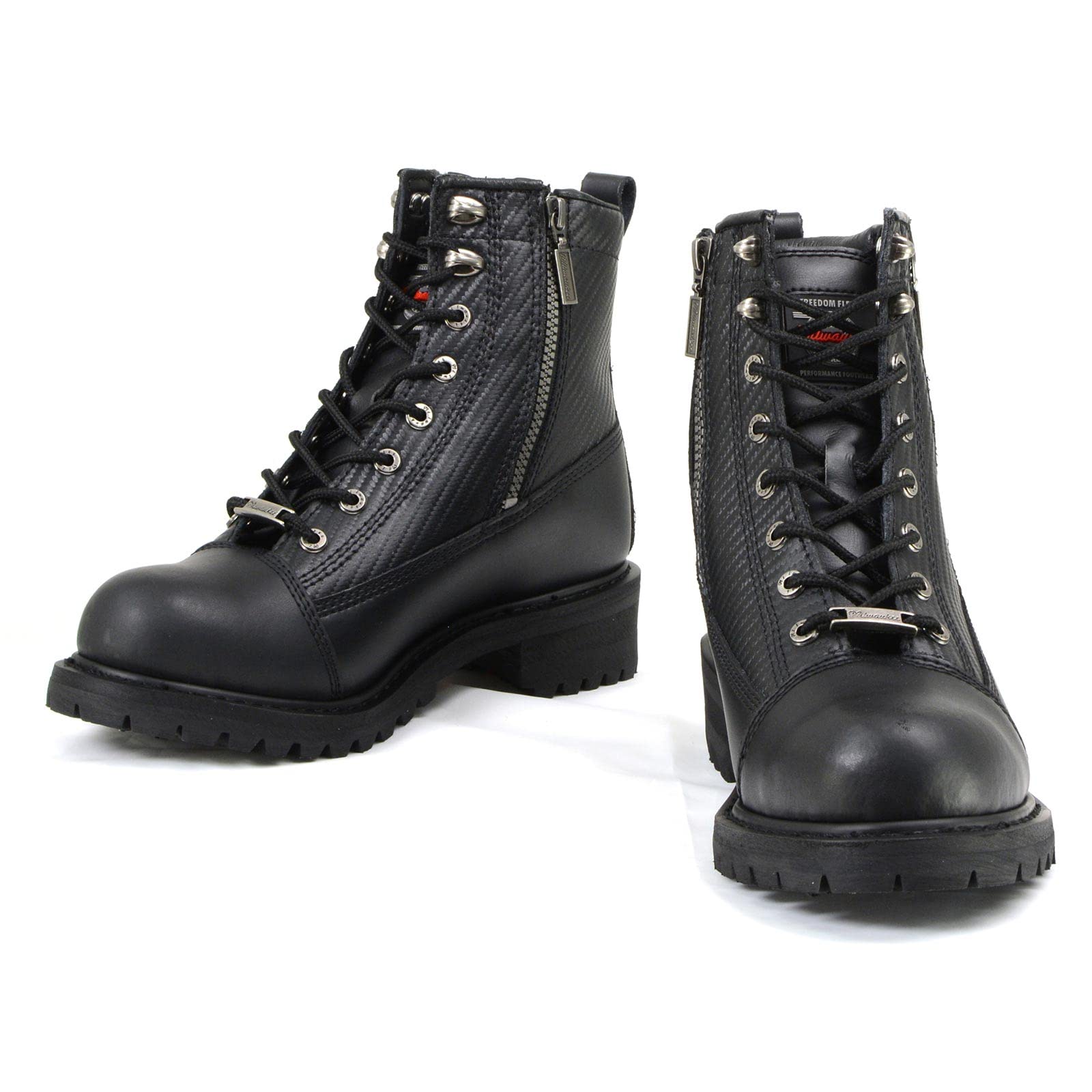 Premium Accelerator Leather Motorcycle Boots for Men - Durable & Comfortable Riding Boots for Long-Distance Touring & Cruising
