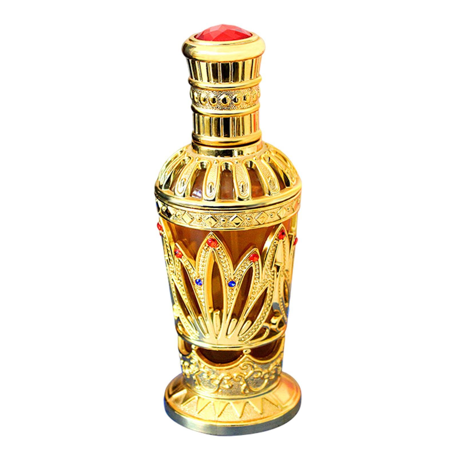 Premium Gold Perfume Oil for Women - Long Lasting Arab Fragrance with White Musk Notes - 100ml Eau de Parfum - Perfect for Evening Events, Date Nights & Special Occasions