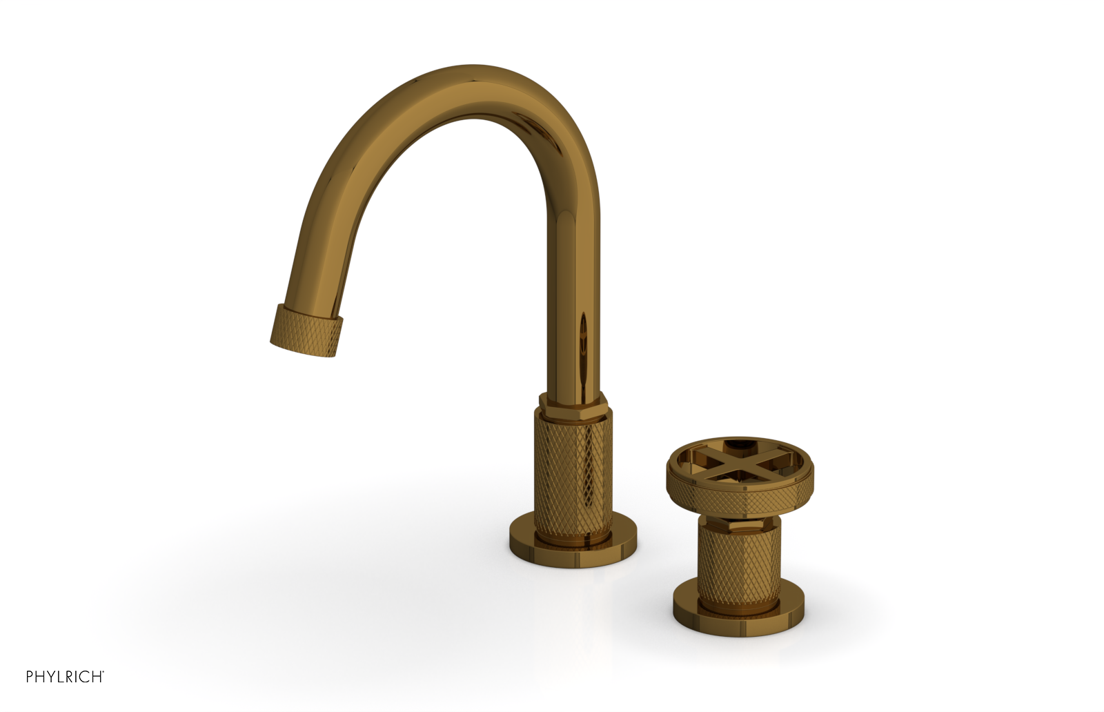 DUSTRIE Single Handle Kitchen Faucet with High Spout & Cross Handle - Model 371-09 | Perfect for Modern Farmhouse & Commercial Style Sinks