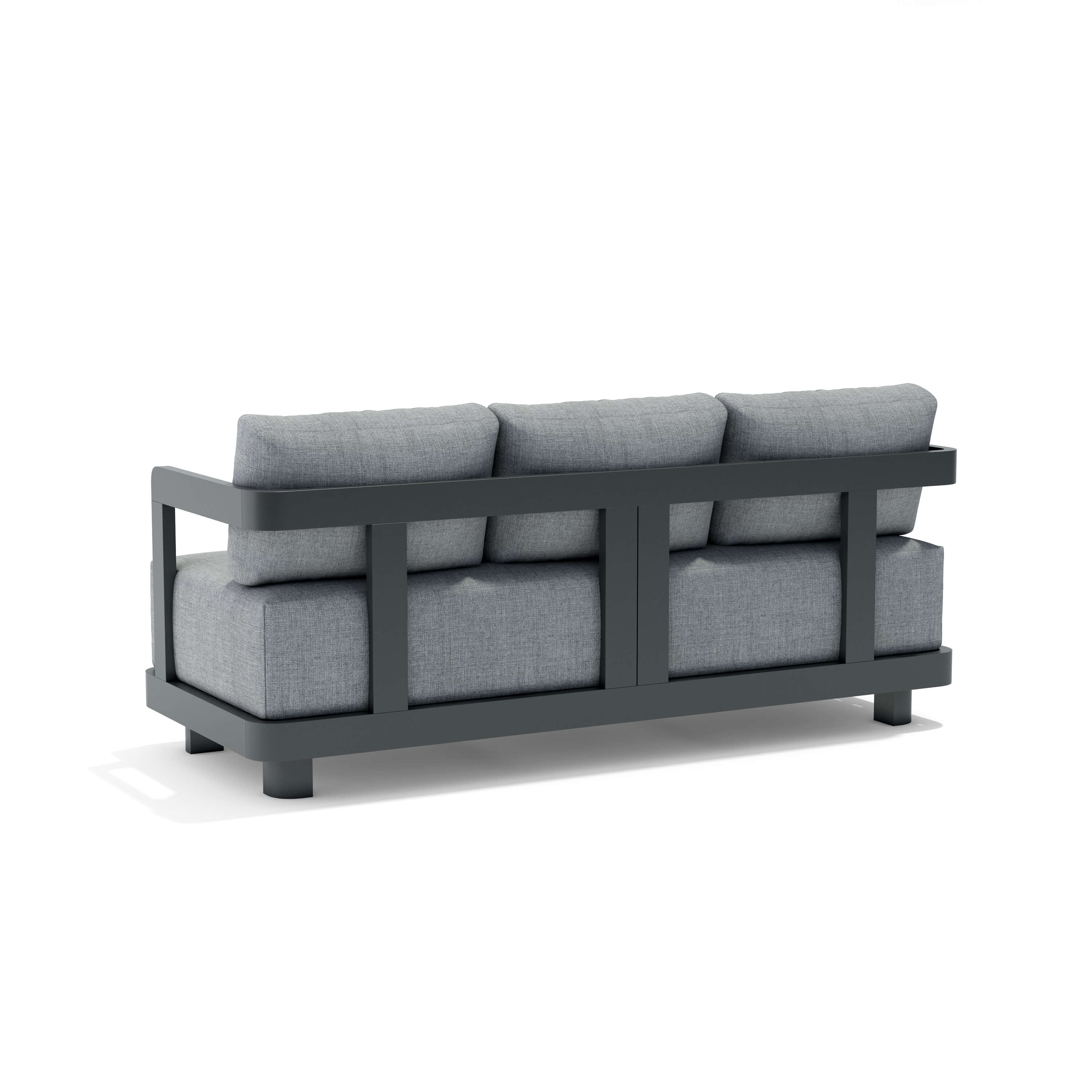 Granada Deep Seating Aluminum Sofa Set - Outdoor Patio Furniture for Garden, Poolside & Backyard Relaxation