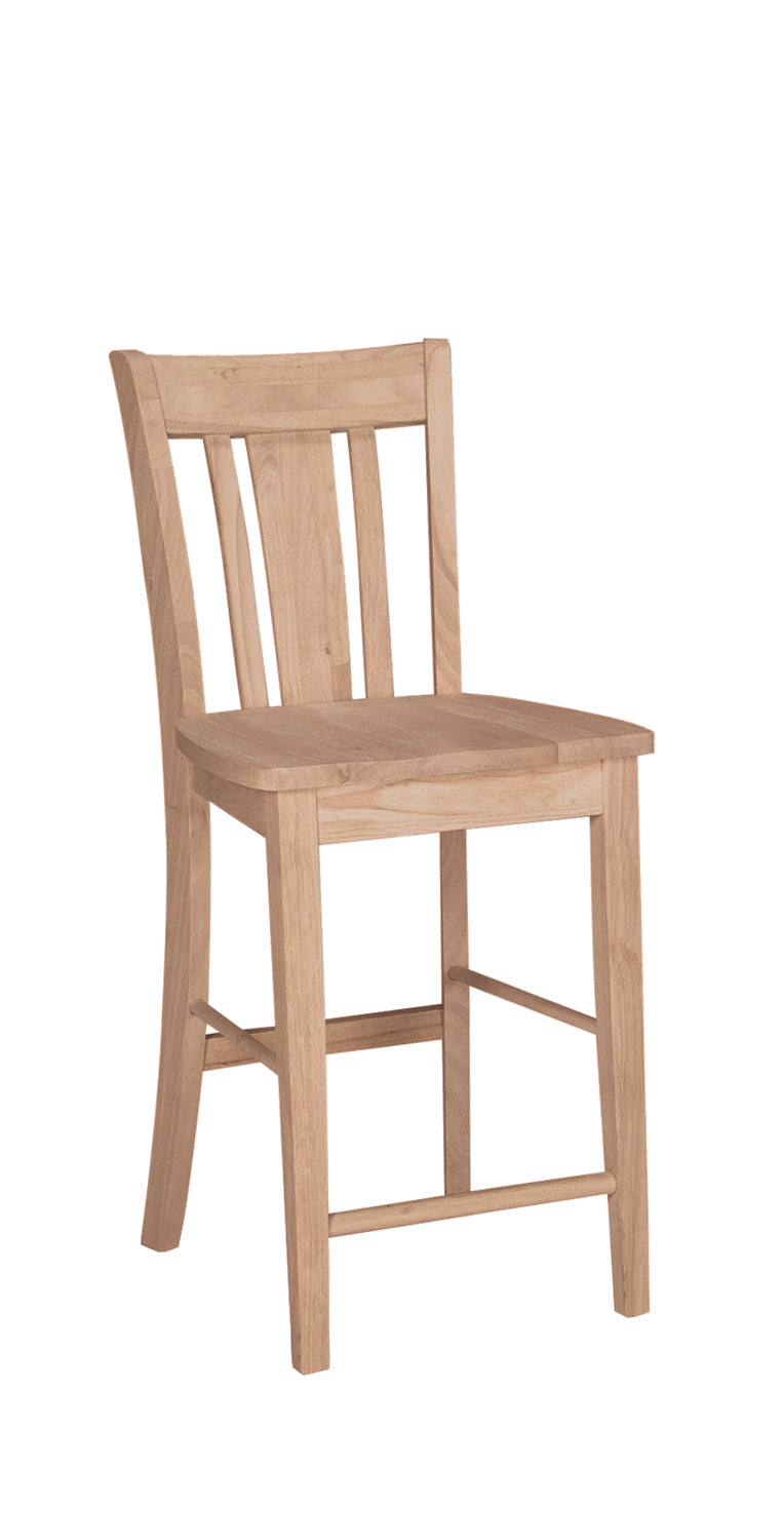 San Remo Stool - Modern Bar Stool with Adjustable Height for Kitchen Island, Breakfast Bar & Home Decor - Comfortable & Stylish Seating Solution