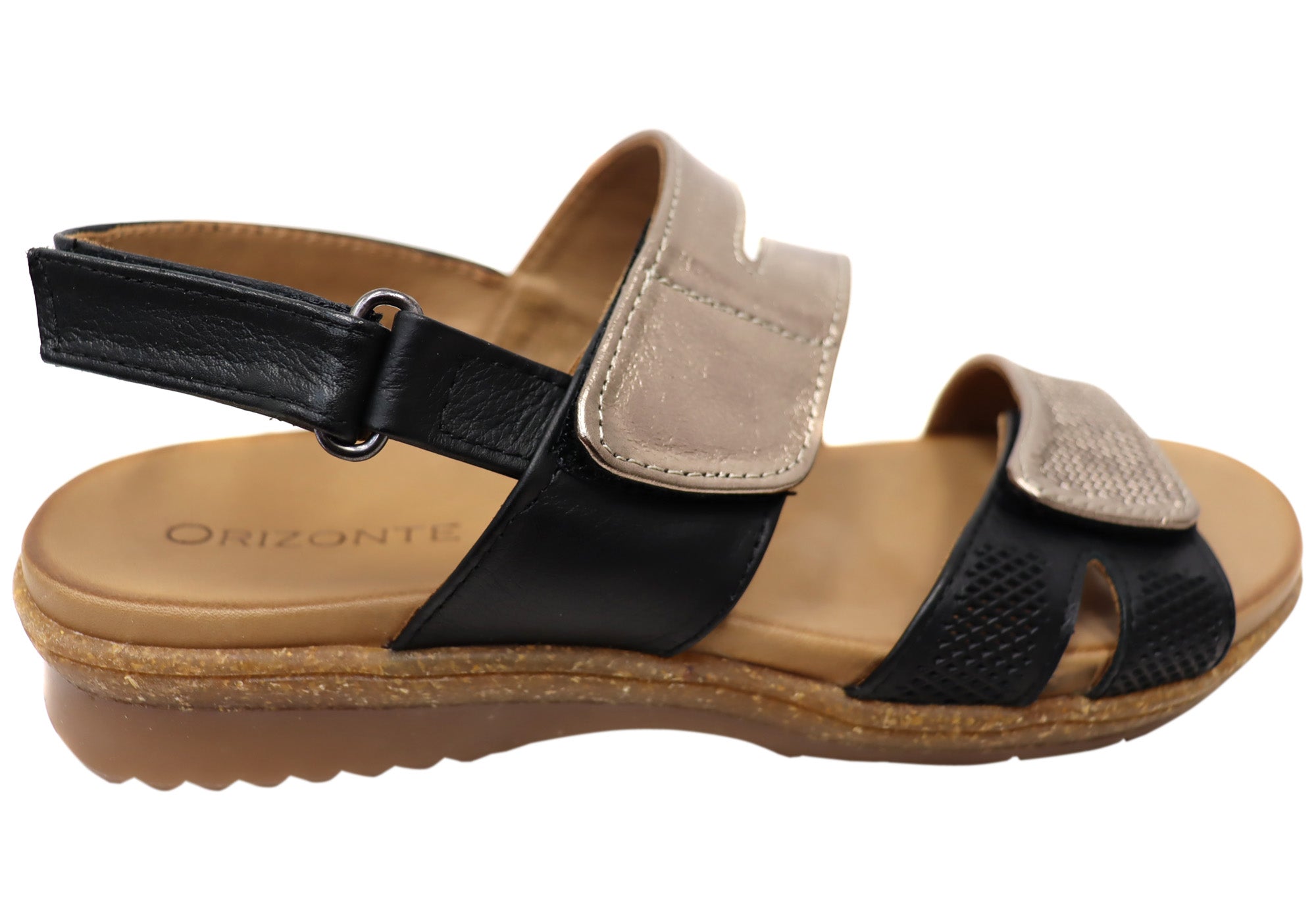 Orizonte Fawkner Women's Comfortable European Leather Sandals - Stylish & Breathable Summer Walking Shoes for Beach, Vacation & Casual Outings
