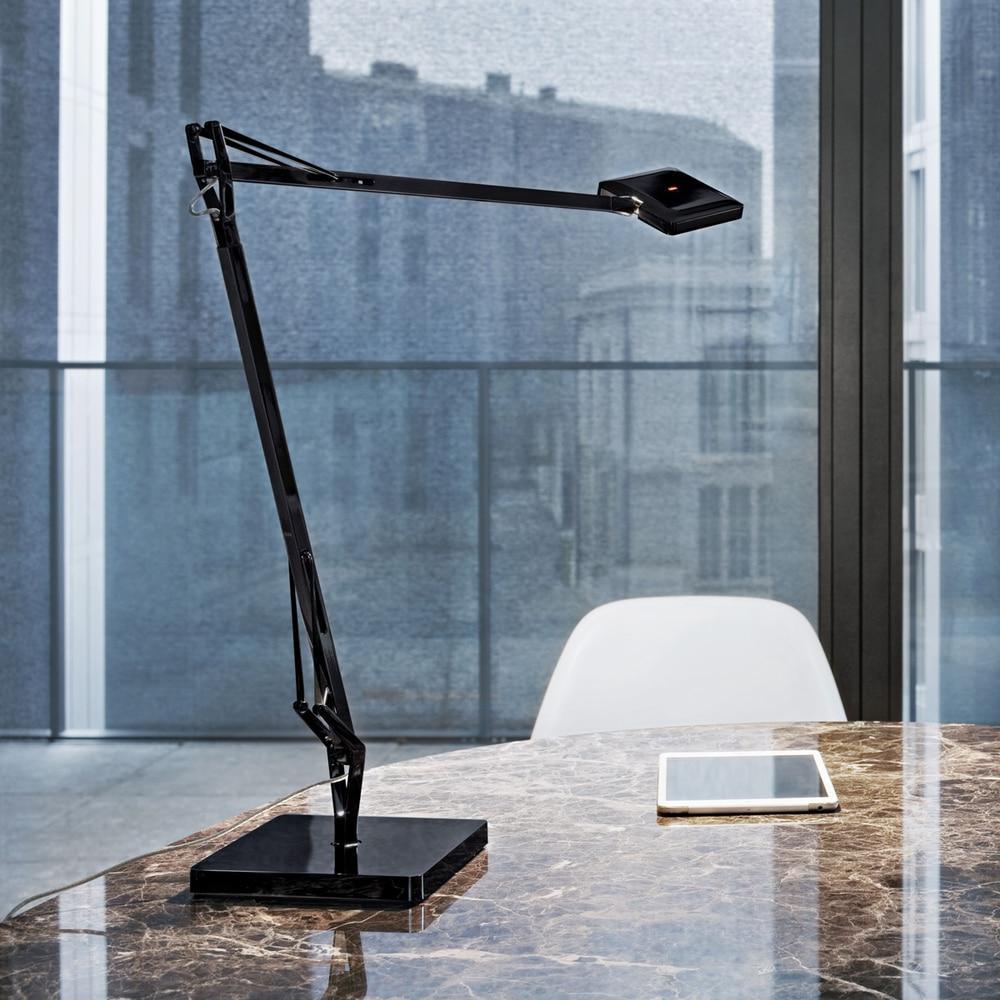Kelvin Edge Table Lamp - Modern LED Desk Light with Adjustable Brightness for Home Office, Bedroom & Study Room
