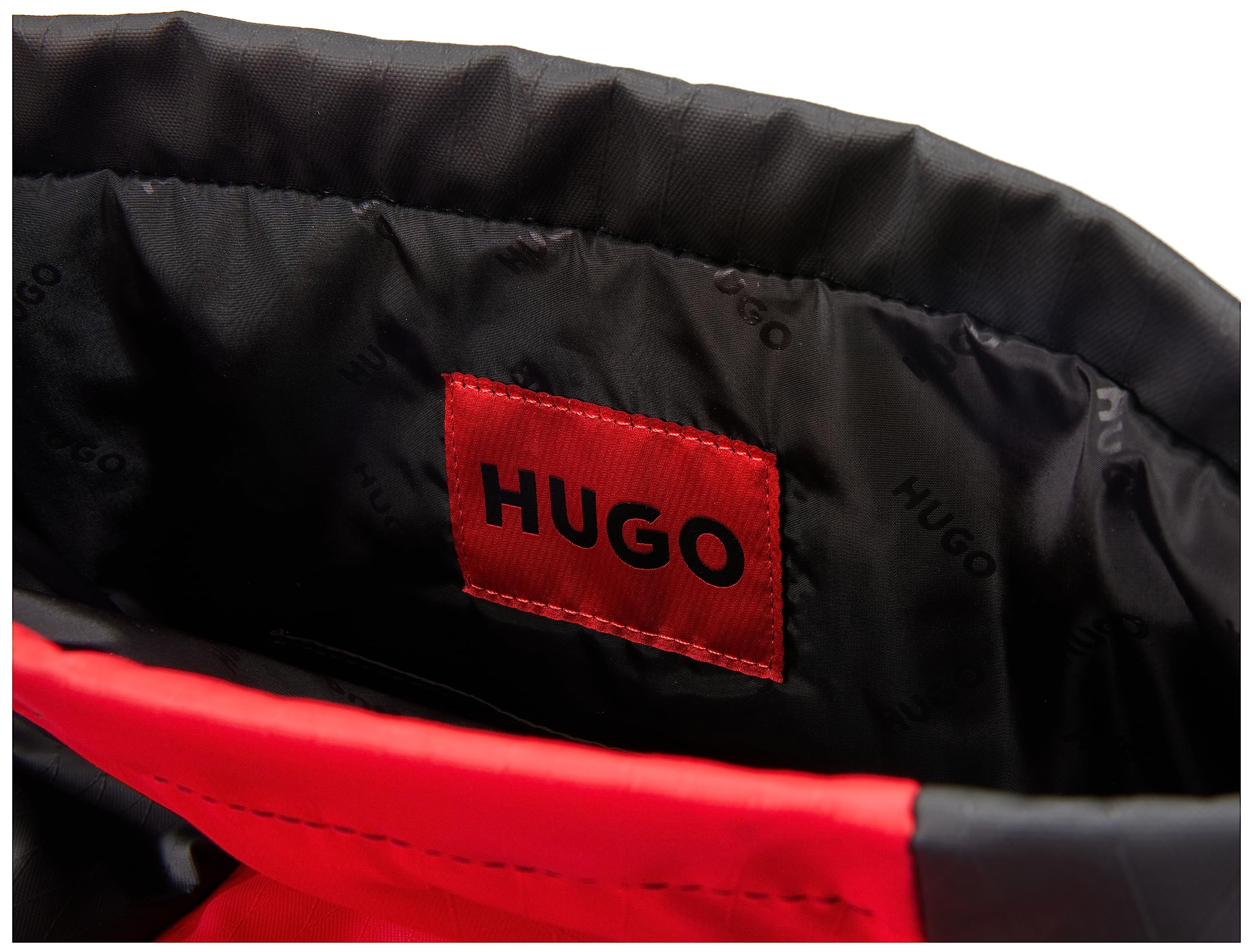 HUGO Brady C_Backpack for Men - Waterproof Laptop Backpack with USB Charging Port, Bright Red - Perfect for Work, Travel & College
