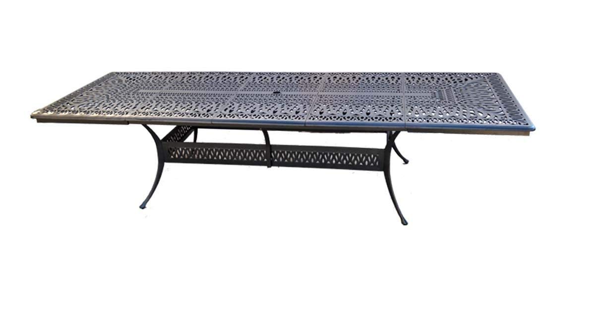 10-Person Outdoor Dining Set - Durable Cast Aluminum Patio Furniture for Backyard, Garden & Poolside Entertaining