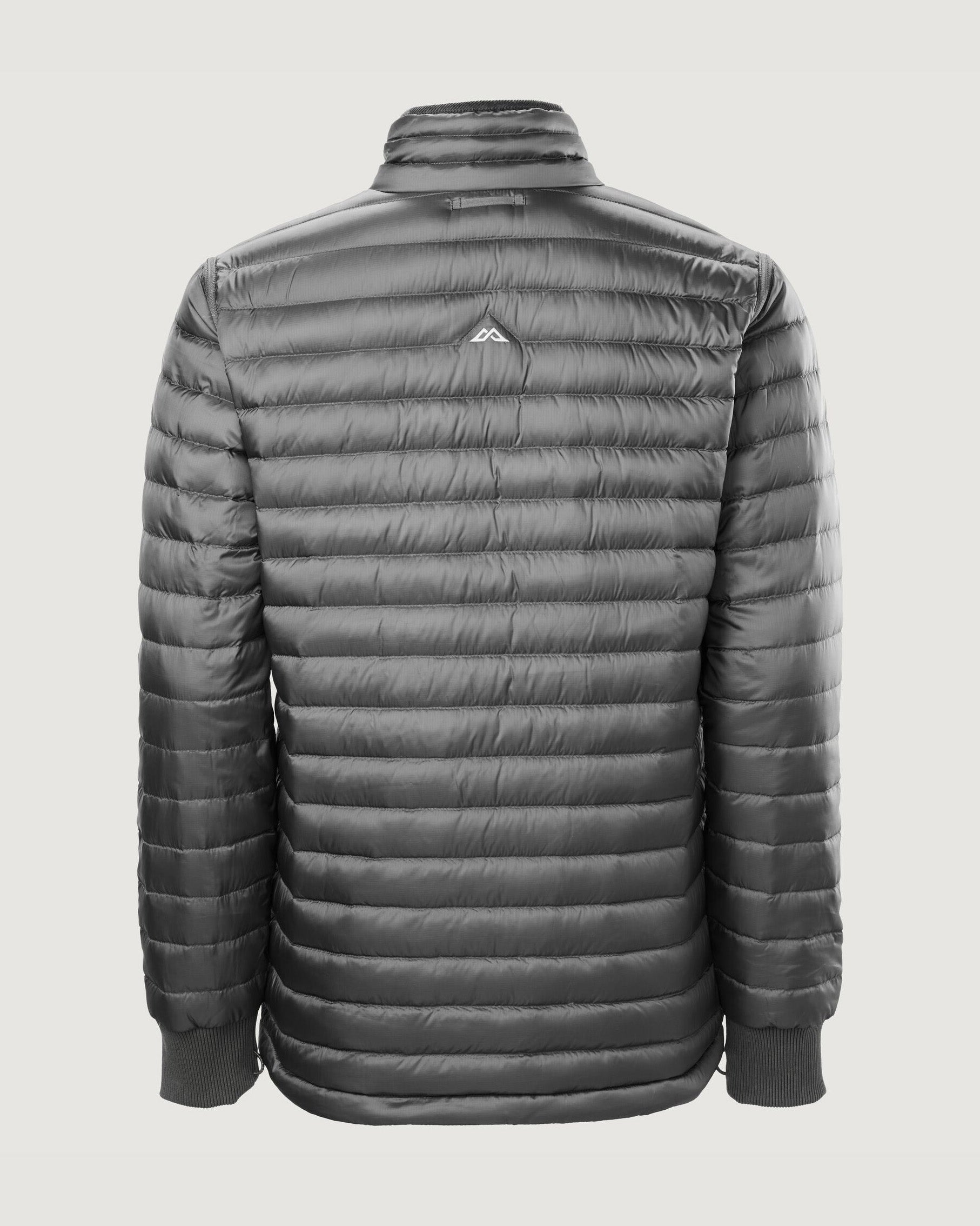 Men's Benmore 5-in-1 Waterproof Windproof Jacket with Removable Hood - Black | All-Season Outdoor Hiking & Travel Coat for Men