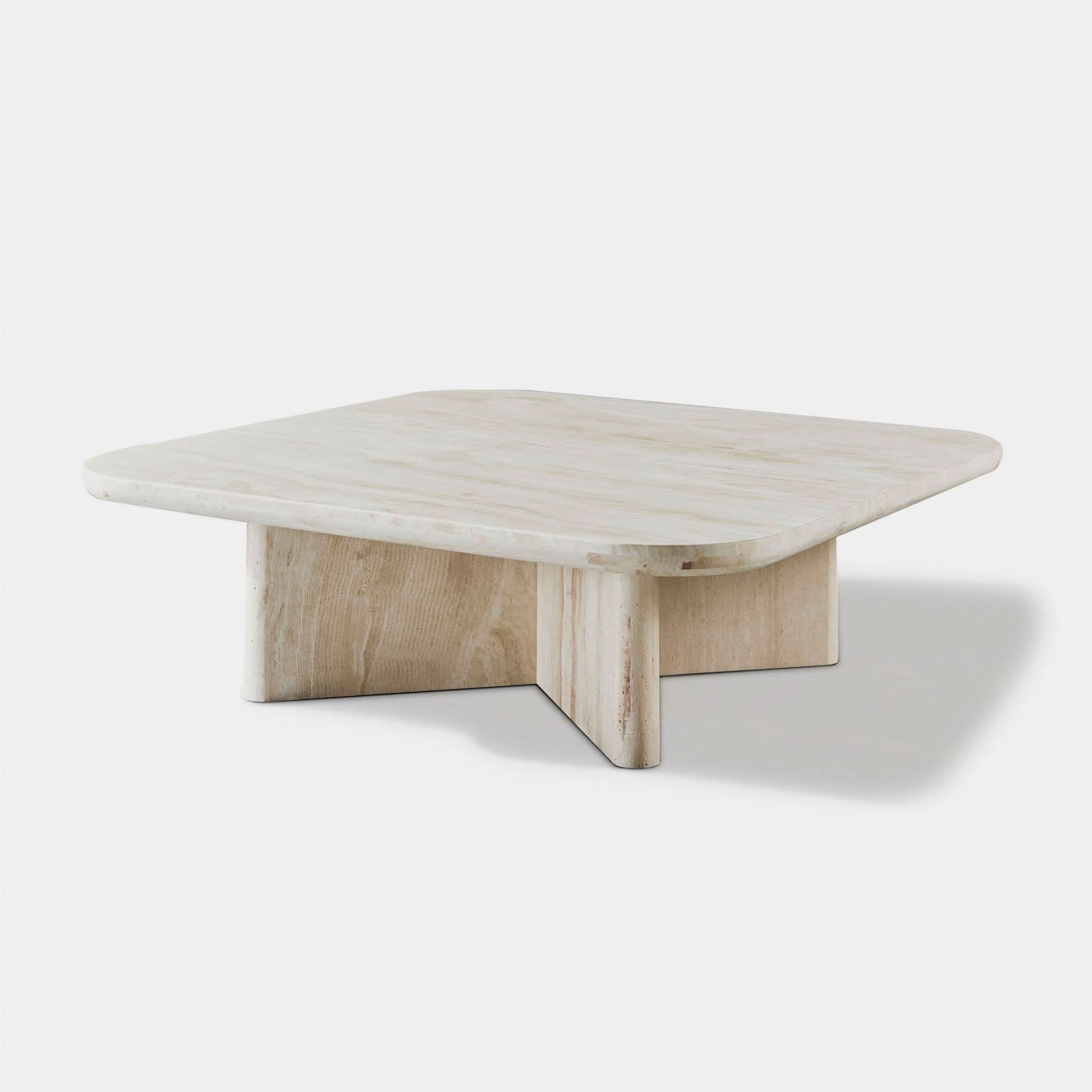 Ford Square Coffee Table - Modern Living Room Centerpiece for Home Decor, Coffee Table with Storage, Sturdy and Stylish - Perfect for Family Gatherings, TV Nights, and Hosting Guests