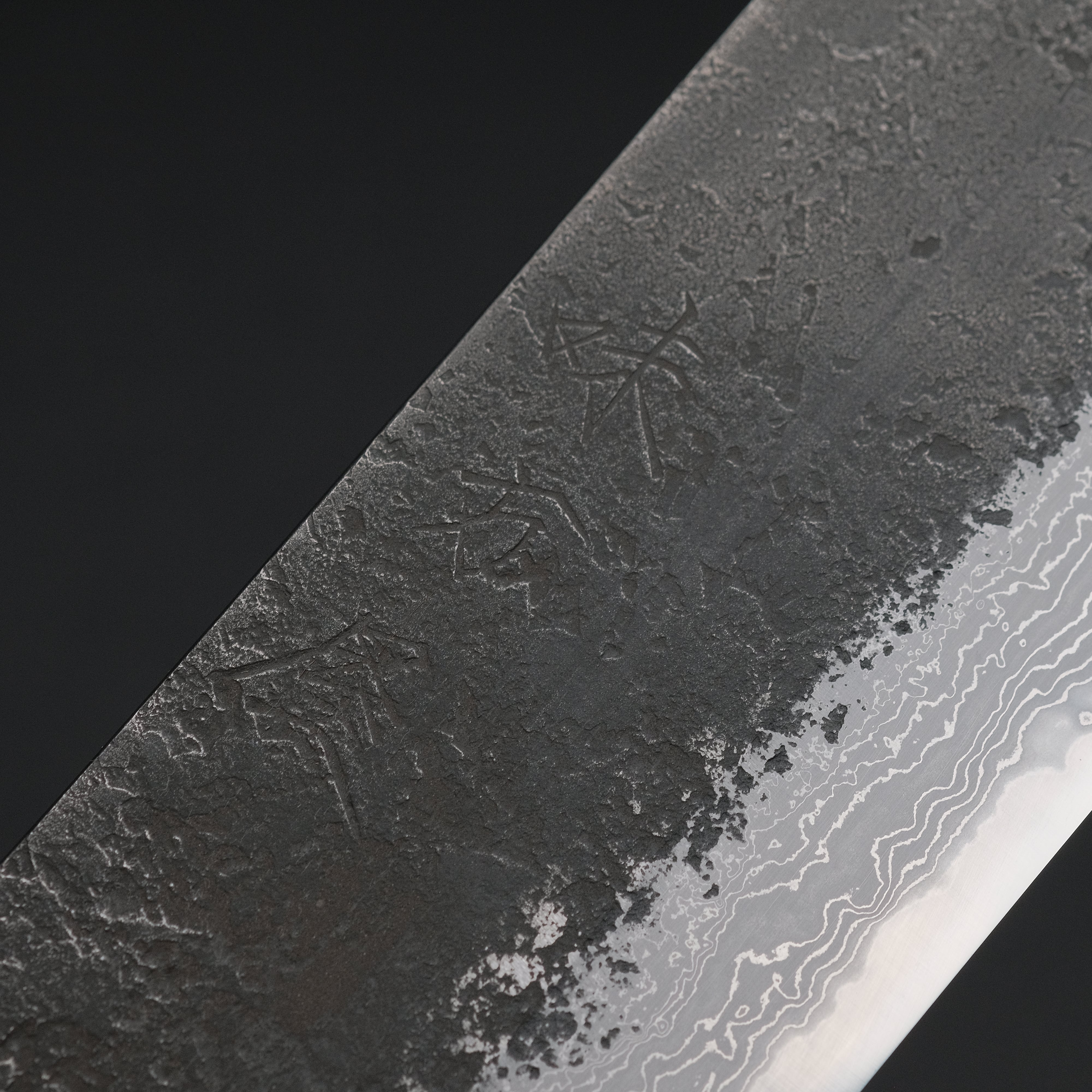 Premium Ajikataya White #2 Nashiji Damascus Nakiri Knife 180mm - Olive Wood & Resin Handle (#52) - Japanese Kitchen Knife for Professional Chefs & Home Cooking, Perfect for Slicing Vegetables, Herbs & Boneless Meat