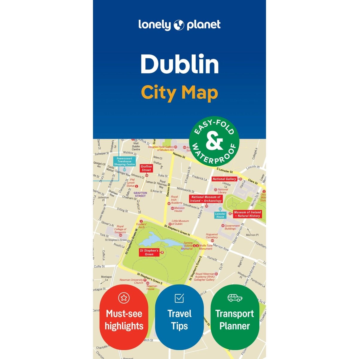 Lonely Planet Travel Maps - Detailed World & Regional Maps for Adventure Travelers | Perfect for Road Trips, Hiking & Backpacking