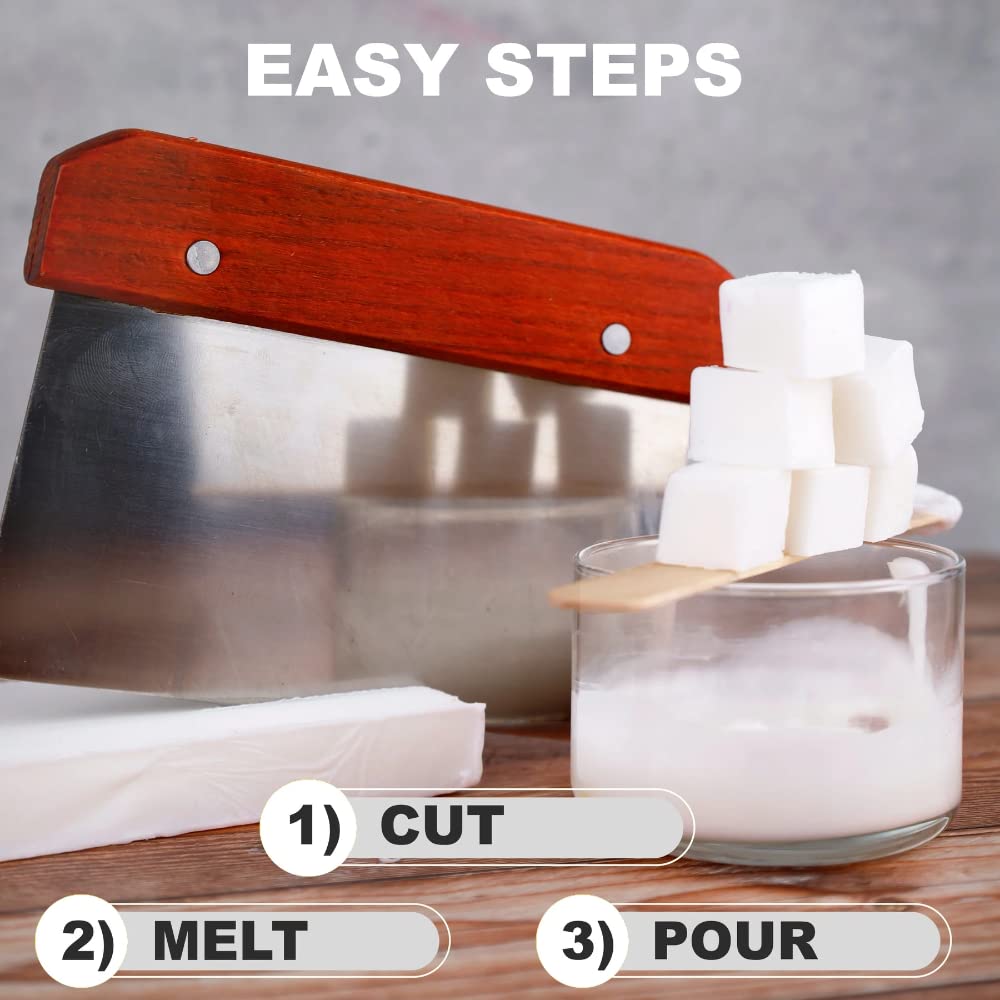 Primal Elements Goat Milk Soap Base - 2lb Moisturizing Melt & Pour Glycerin Soap for DIY Crafting, Handmade Soap Making - Easy to Cut, Skin-Friendly for Dry & Sensitive Skin - Perfect for Homemade Gifts, Spa Days & Self-Care Routines