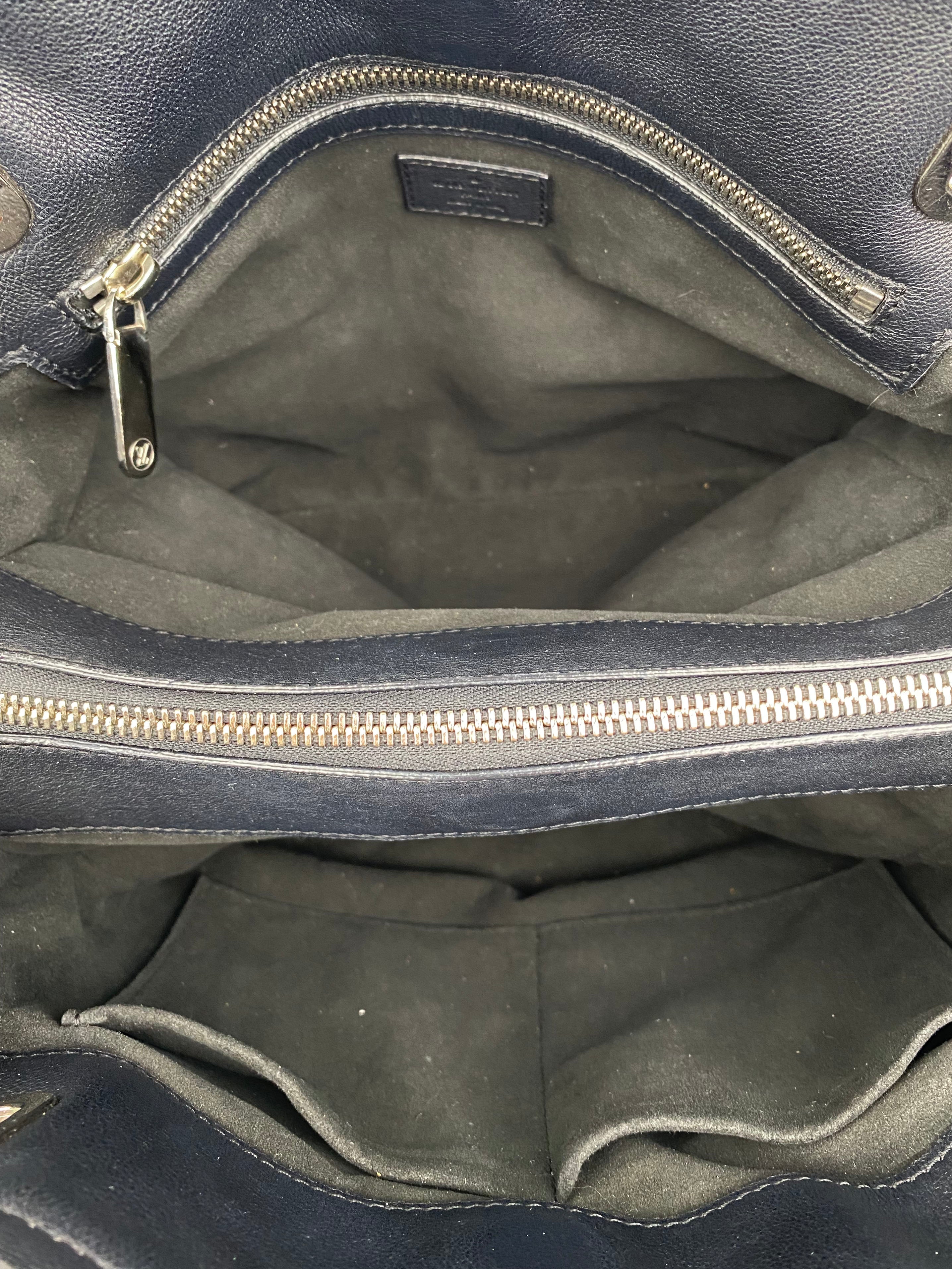 Authentic Louis Vuitton Black Antheia Hobo PM Handbag - Luxury Leather Shoulder Bag for Women | Perfect for Work, Travel & Evening Events