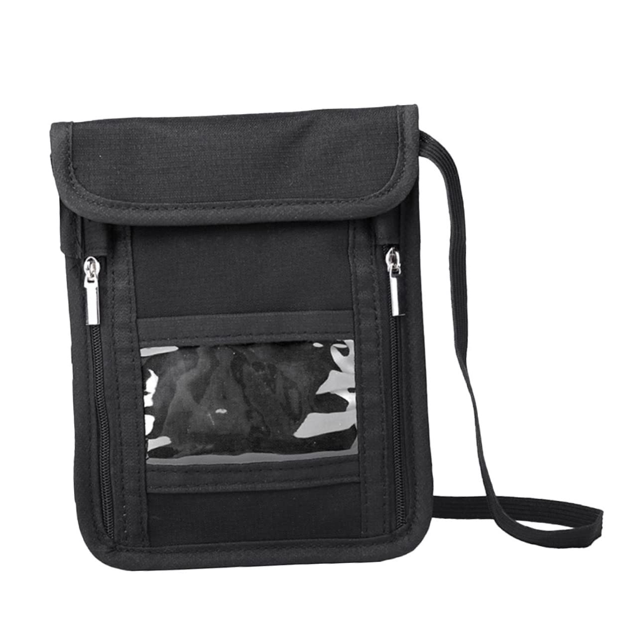 Premium RFID Blocking Passport Holder Wallet - Slim Travel Organizer with Crossbody Strap & Multiple Card Slots - Perfect for Airports, Vacations & International Travel Accessories