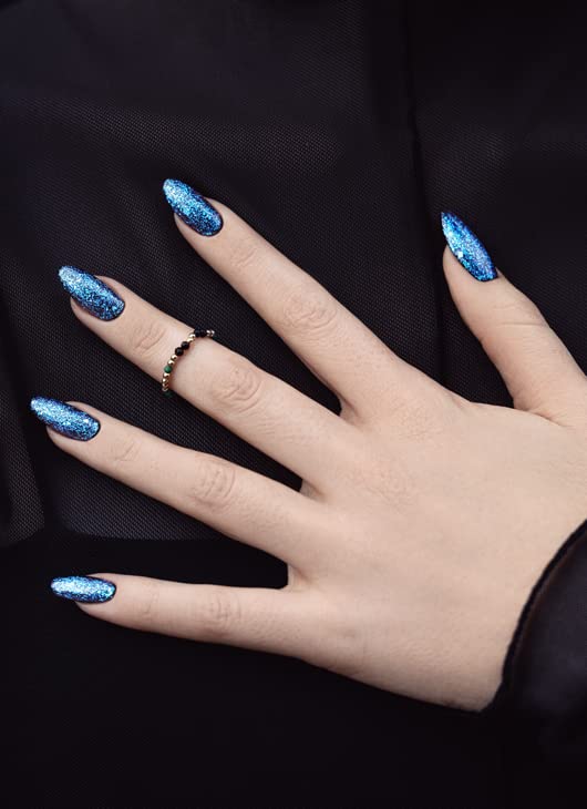 Victoria Vynn GEL POLISH Night Blue - No Wipe UV LED Gel Nail Polish Top Coat (8ml) - Long Lasting Shine for Manicures & Pedicures at Home or Salon