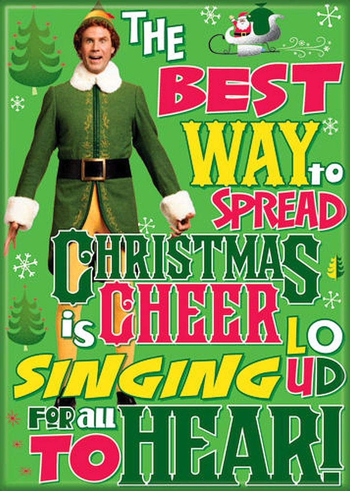 Elf Movie Magnet 2.5x3.5