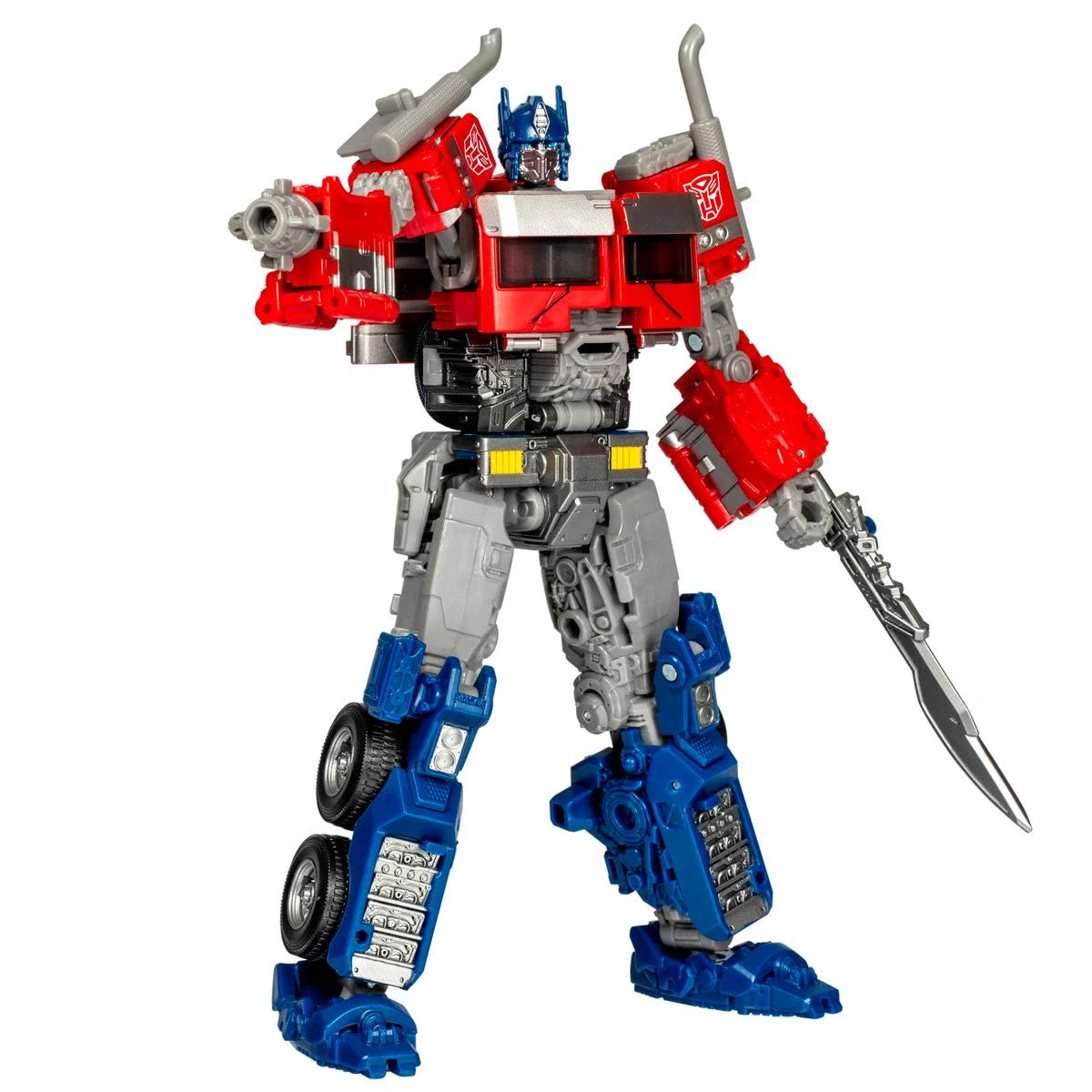 Optimus Prime Transformers: Rise of the Beasts Voyager Class Action Figure - Official Studio Series 102 Collectible Toy for Kids & Adults - Perfect for Display, Play, and Movie Reenactments