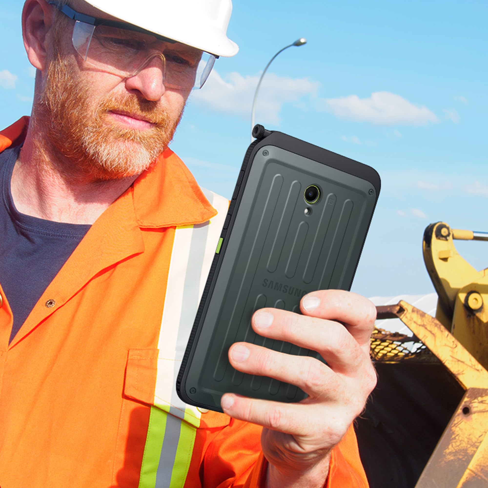Samsung Galaxy Tab Active5 WiFi Enterprise Edition - 8 Inch Rugged Android Tablet, 128GB Storage, 5050mAh Battery, Business Tablet (Green) - Perfect for Construction Sites, Warehouses & Outdoor Work