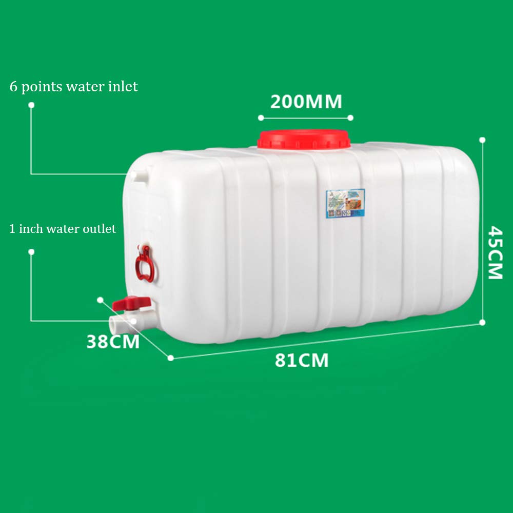 Portable Outdoor Camping Water Storage Tank with Faucet - 5 Gallon Plastic Water Container for Travel, Hiking & Emergency Use | BPA-Free Drinking Water Bucket, Chemical-Resistant Industrial Barrel for Home & Car Storage