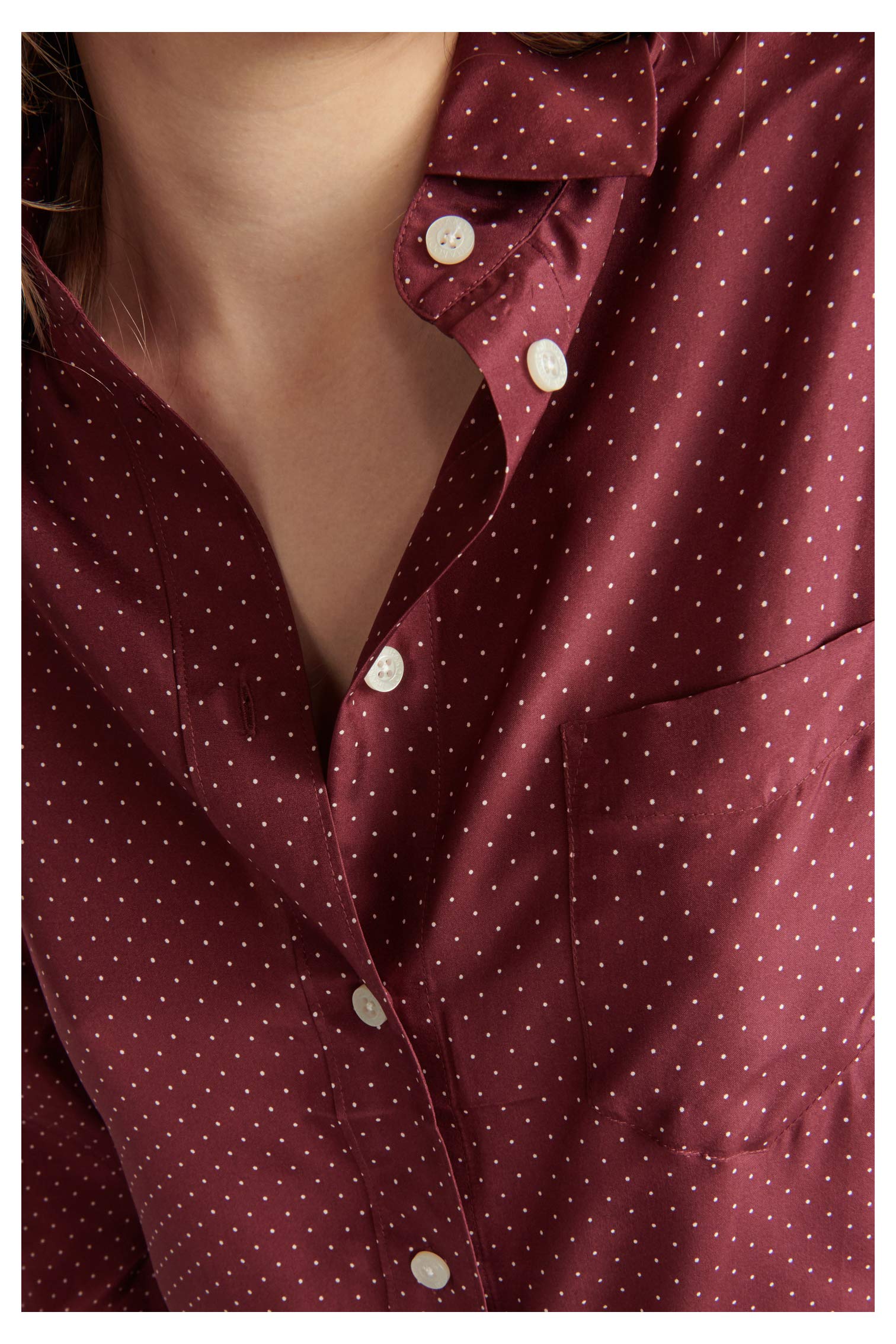 Elegant Silk Wrap Tie Shirt Dress for Women - Flattering Summer Midi Dress for Office, Date Night & Special Occasions