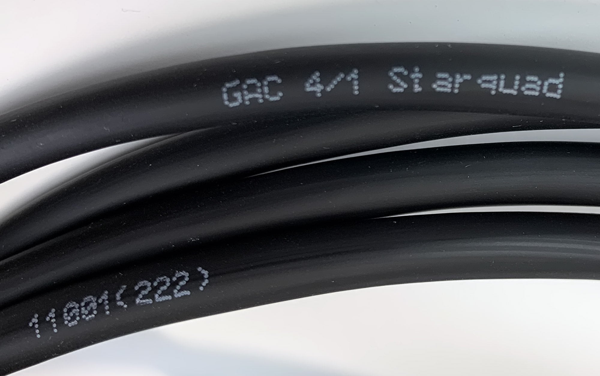 Premium EMI/RFI Shielded Starquad XLR3 Microphone Cable - Professional Audio Quality for Studio Recording, Live Performances & Podcasting