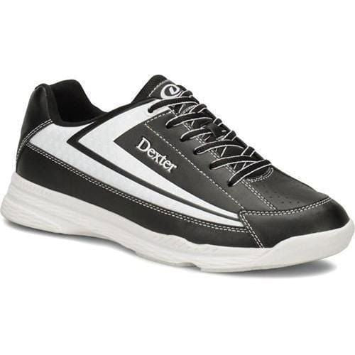 Dexter Boys Jack II Jr. Black & White Bowling Shoes - Lightweight & Comfortable for Youth League Play & Tournament Performance